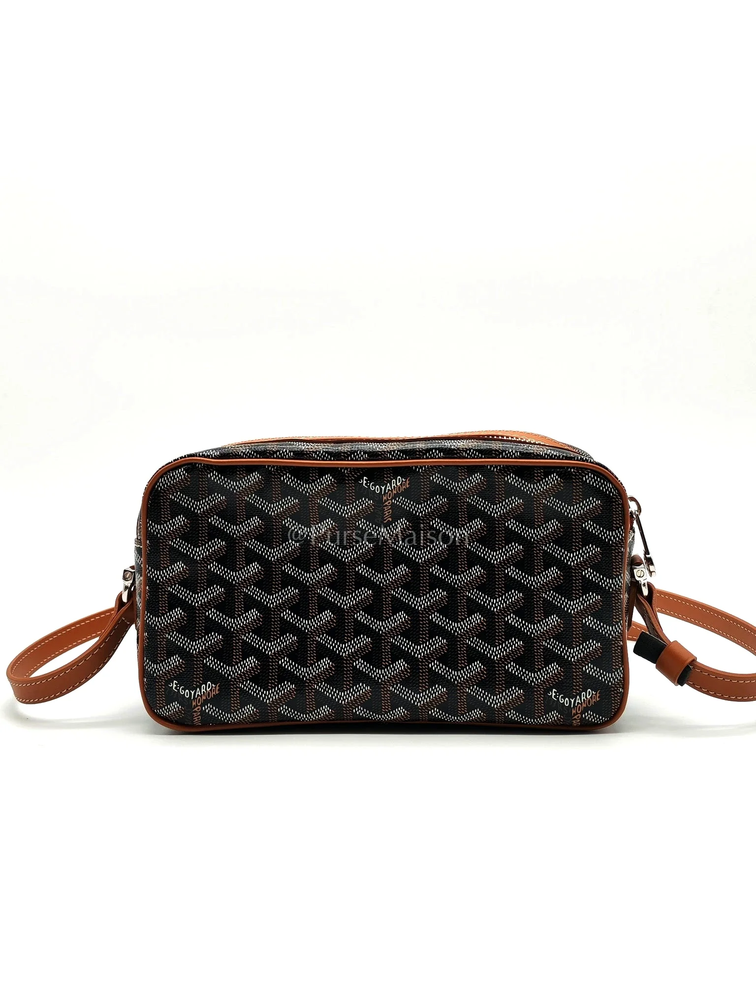 Goyard Cap Vert in Tan Goyardine Canvas Crossbody Bag - Image 3