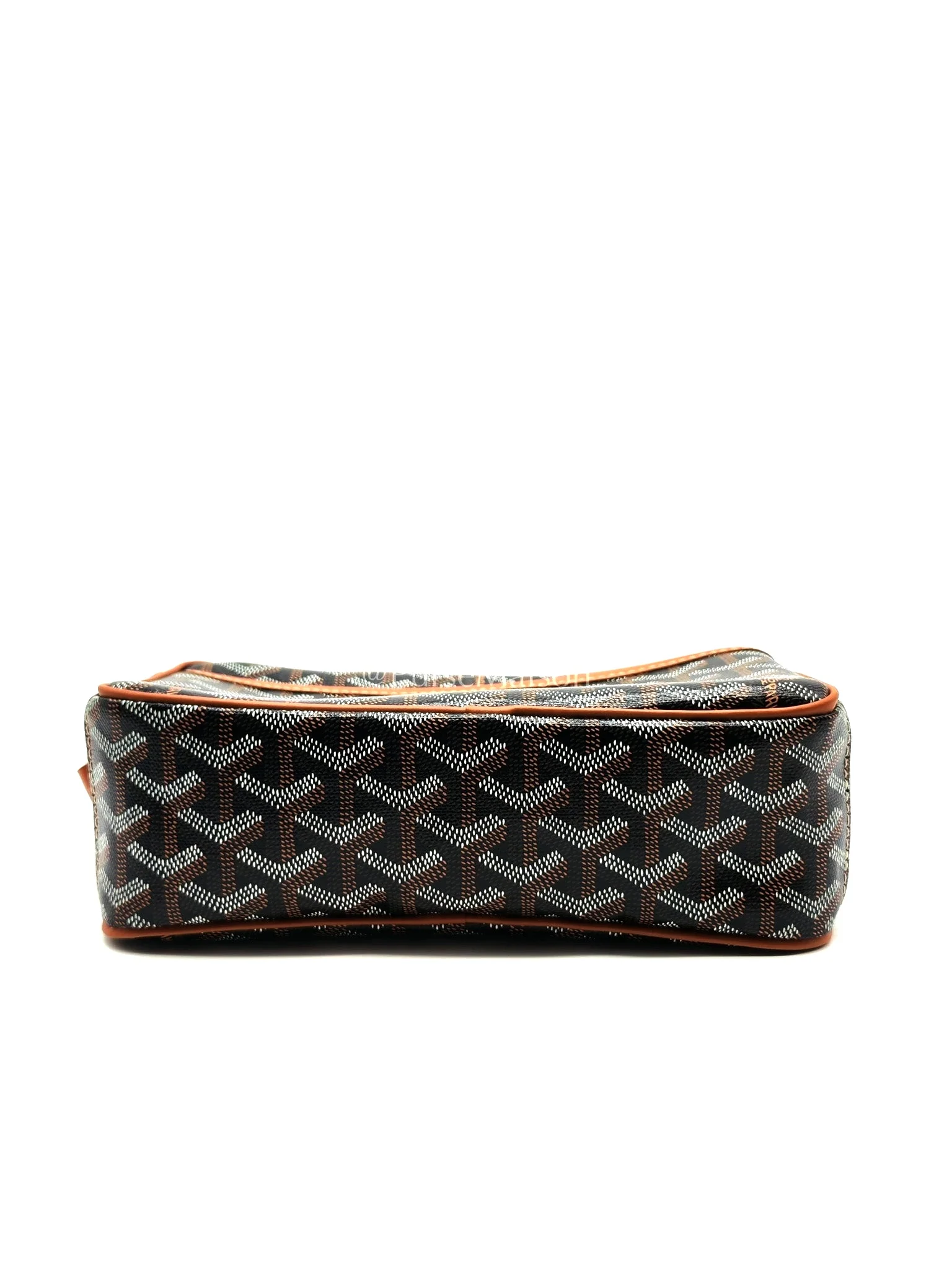 Goyard Cap Vert in Tan Goyardine Canvas Crossbody Bag - Image 4