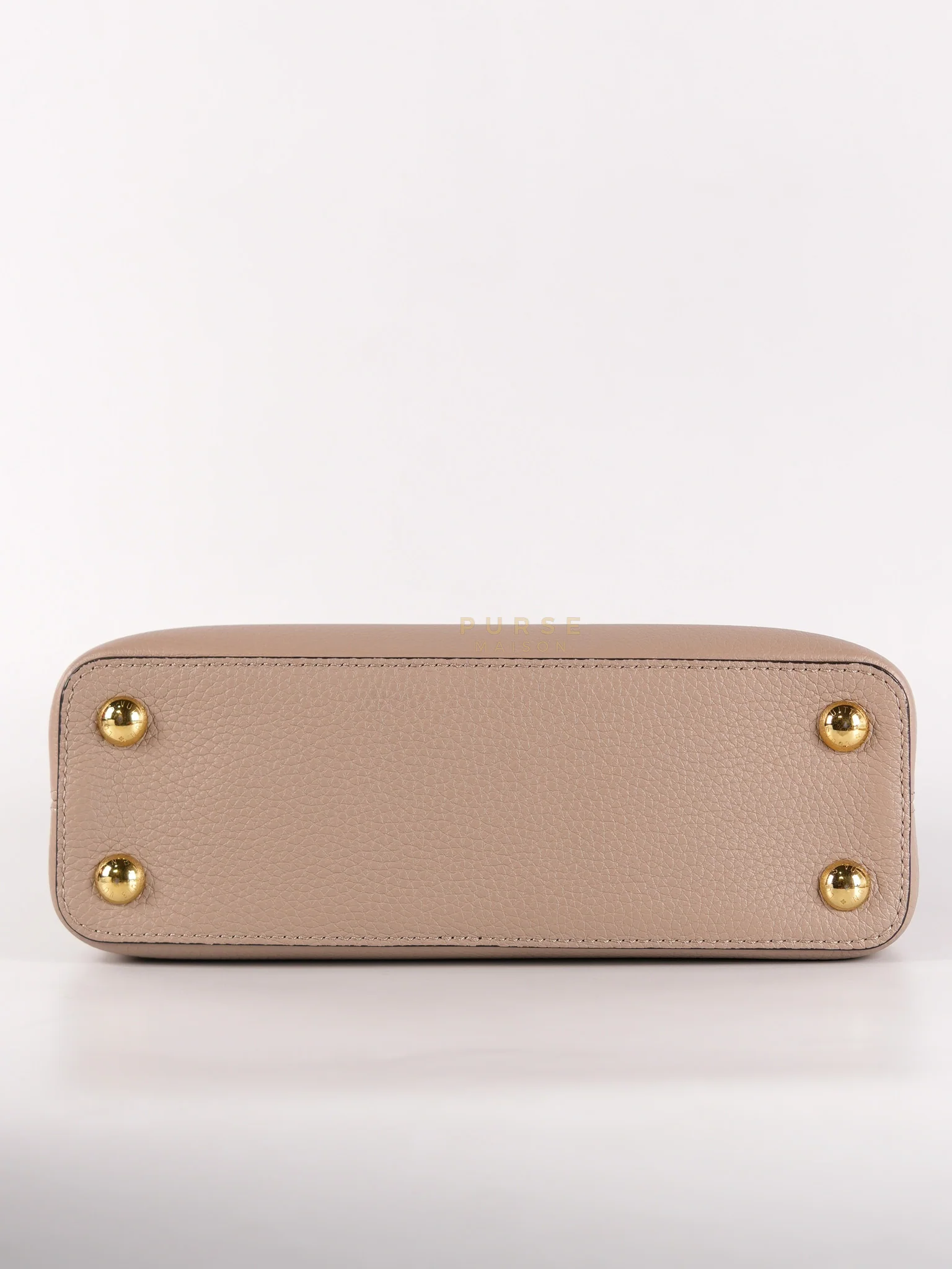 Louis Vuitton Capucines BB in Galet Taurillon Calfskin Leather (Microchip) - Image 7