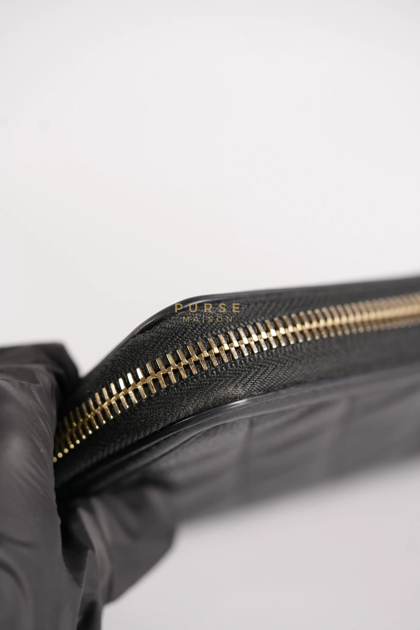 Chanel CC Filigree Long Wallet in Black Caviar Leather & Light Gold Hardware Series 26 - Image 21