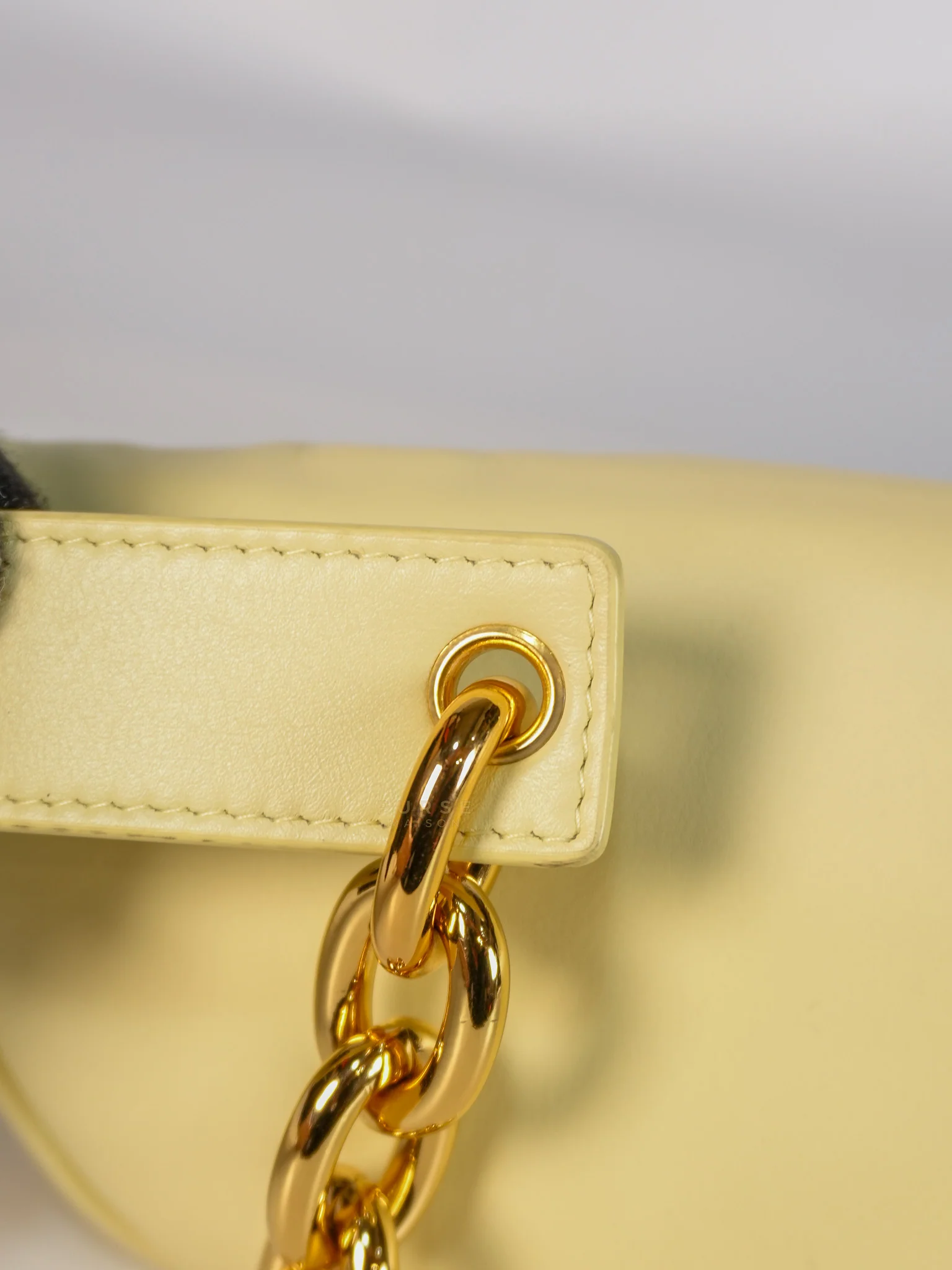 Bottega Veneta Nappa The Belt Chain Pouch Ice Cream - Image 15