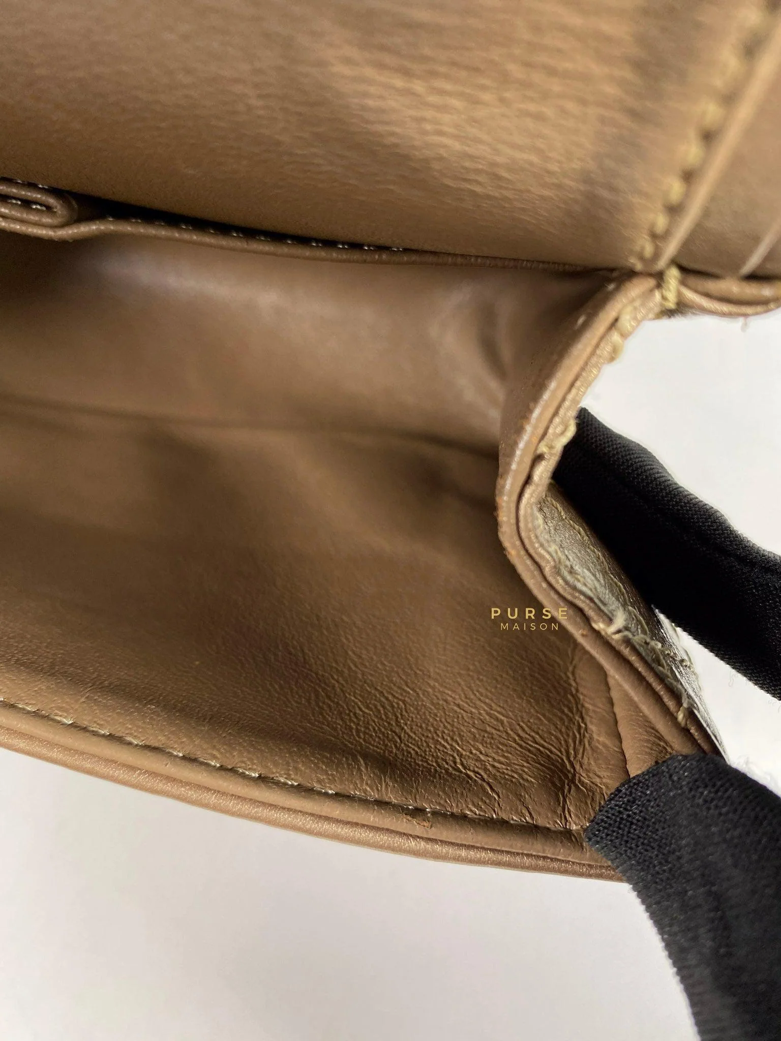 Chanel Chanel 2.55 Mini Reissue Double flap Bronze Aged Calfskin & Ruthenium Hardware (Series 16) - Image 16