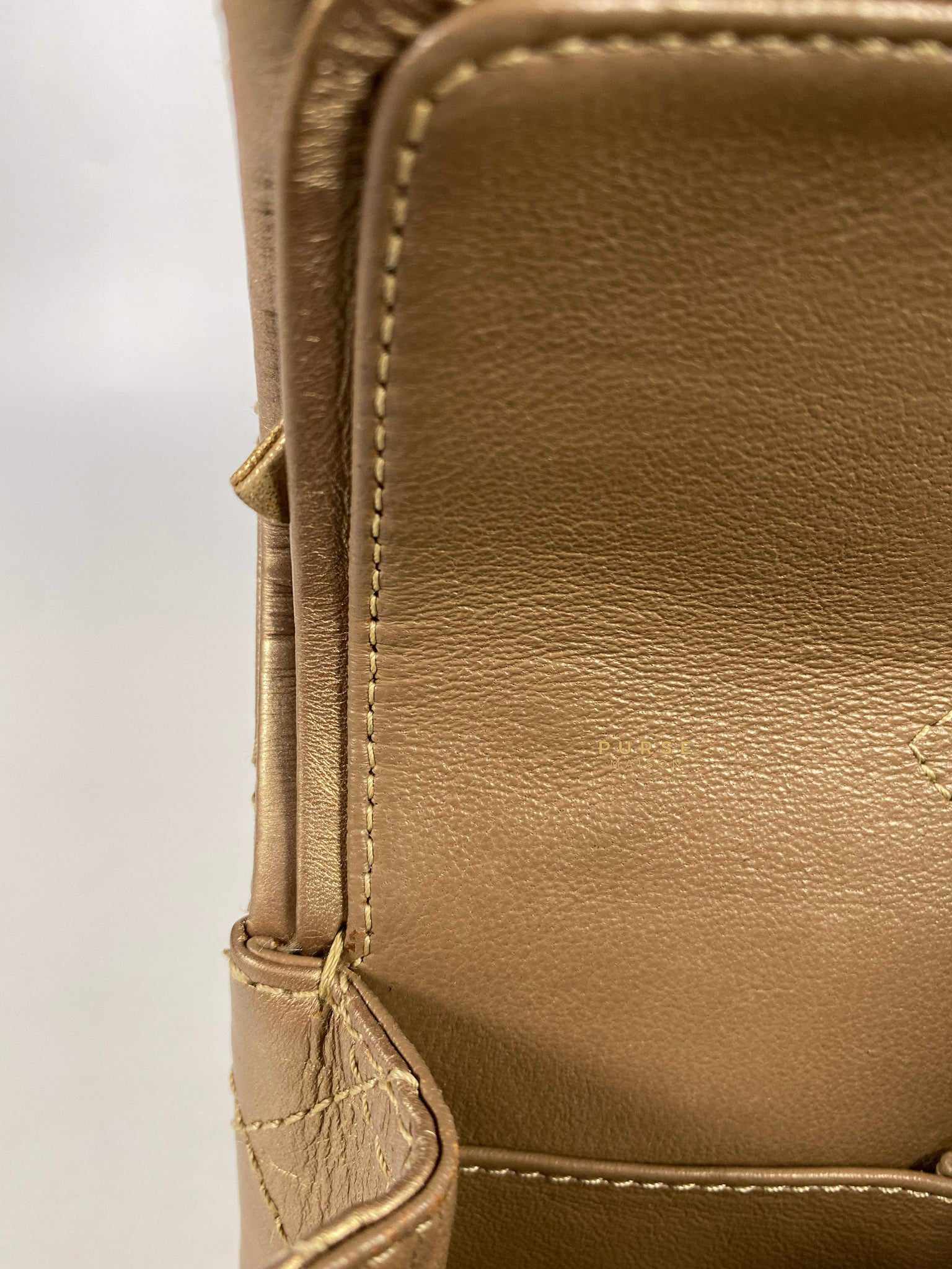 Chanel Chanel 2.55 Mini Reissue Double flap Bronze Aged Calfskin & Ruthenium Hardware (Series 16) - Image 26
