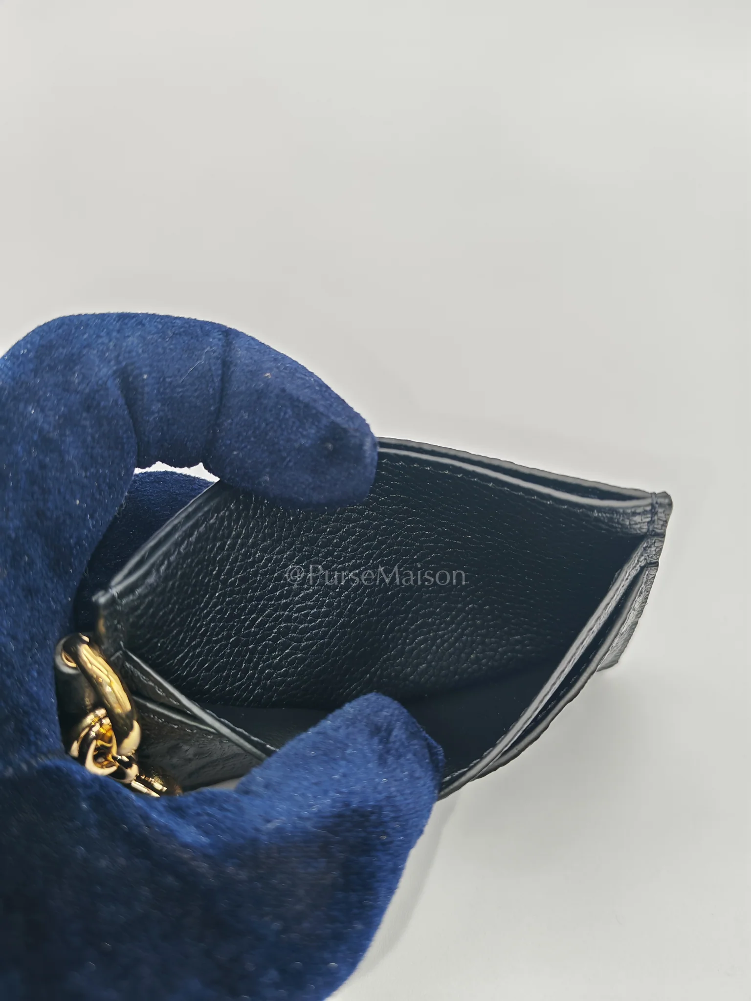 Louis Vuitton Charms Card Holder in Monogram Empreinte Leather(Microchip) - Image 10