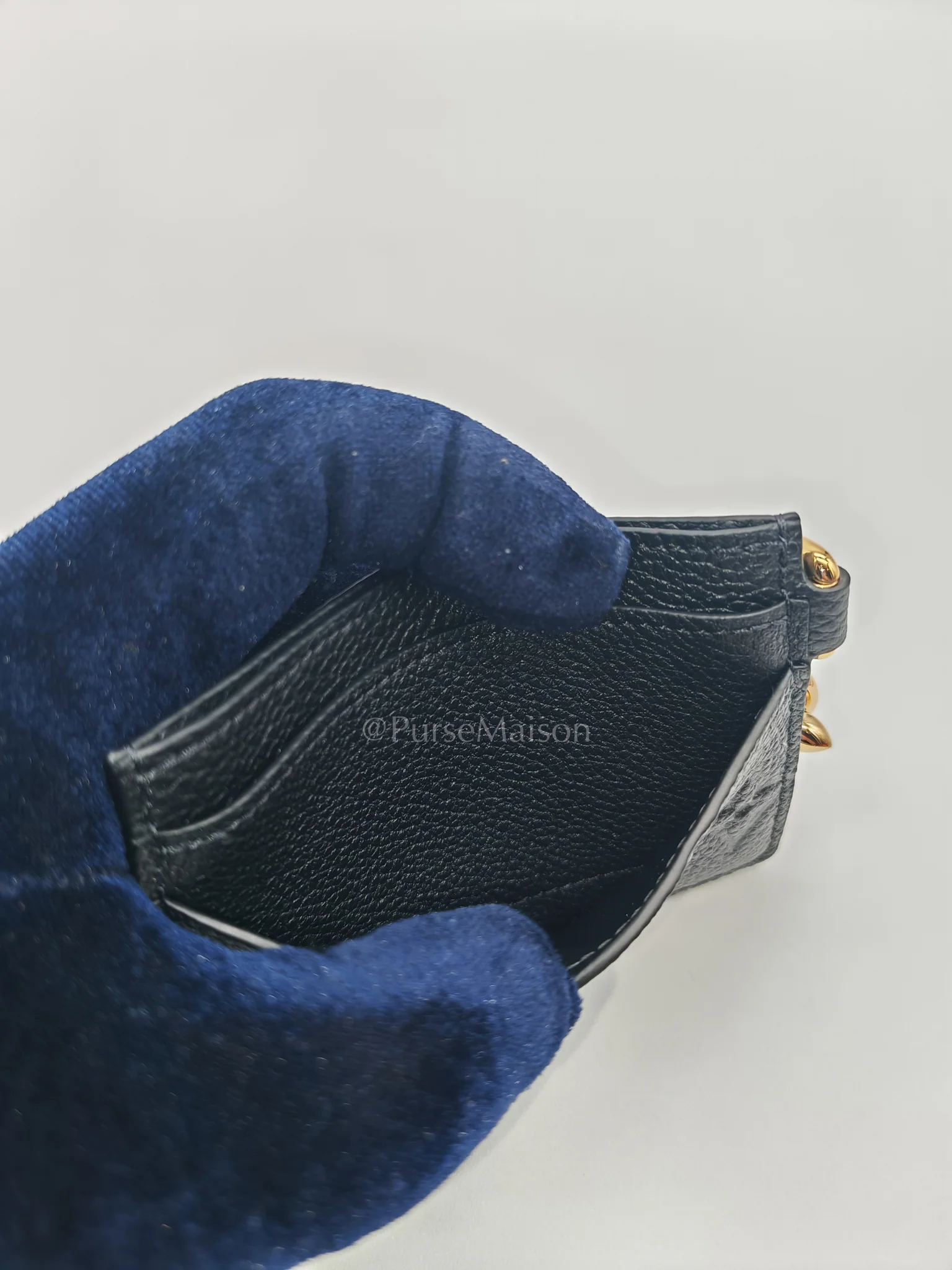 Louis Vuitton Charms Card Holder in Monogram Empreinte Leather(Microchip) - Image 11