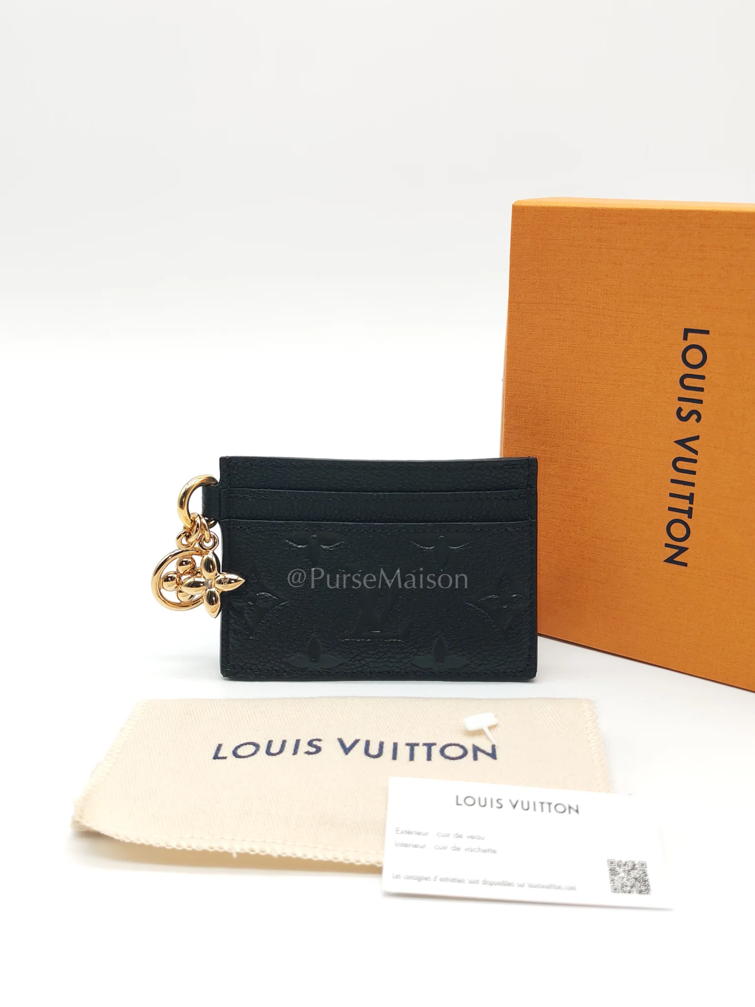 Louis Vuitton Charms Card Holder in Monogram Empreinte Leather(Microchip) - Image 18
