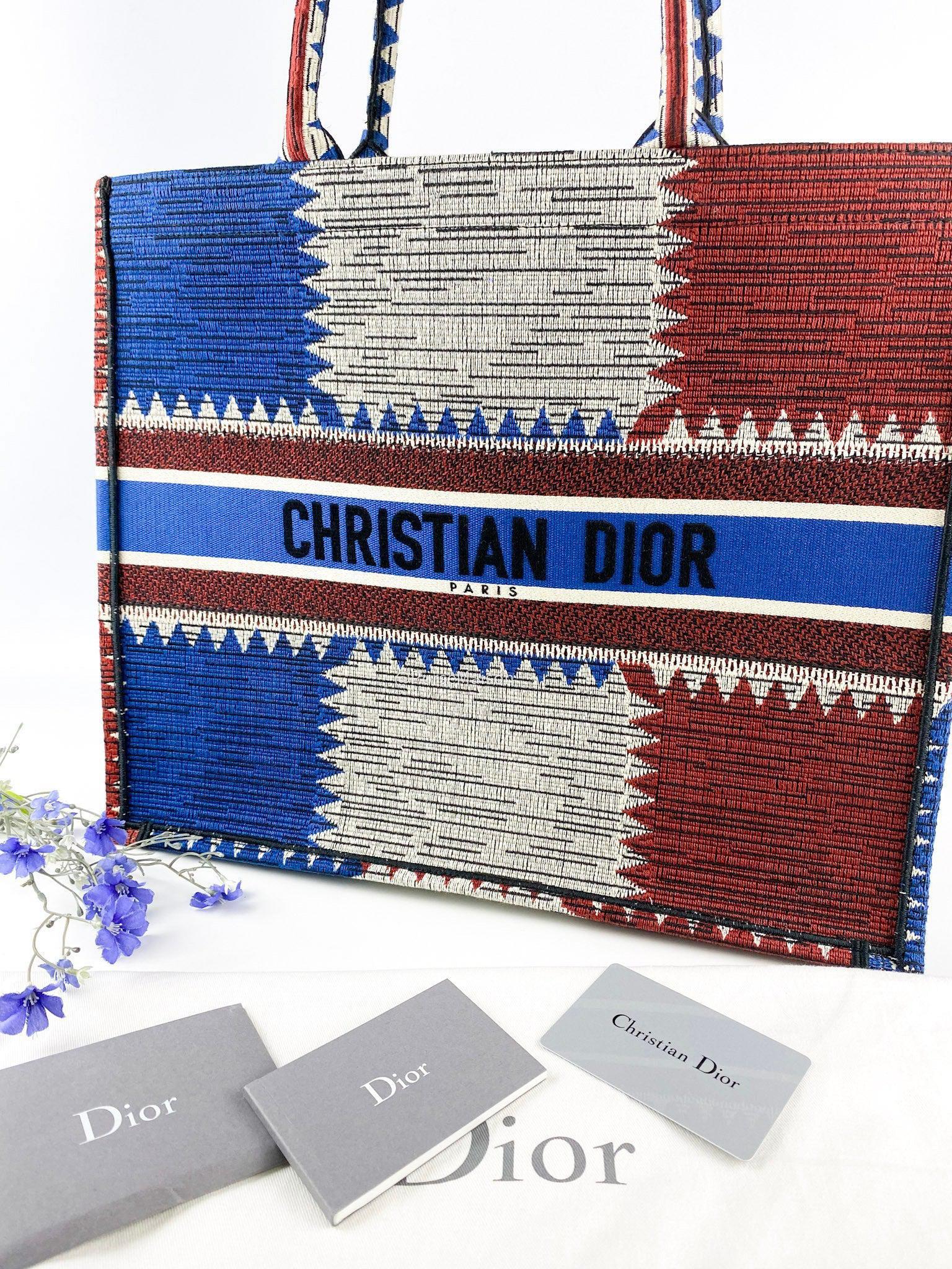 Christian Dior Christian Dior Large Book Tote French Flag 2019 fall/winter collection - Image 11