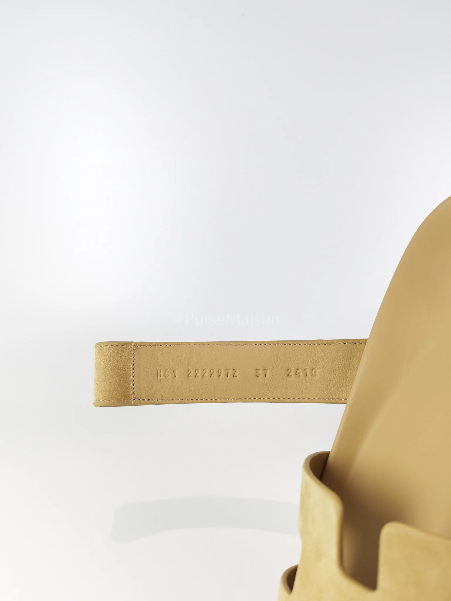 Hermes Chypre Beige Suede Leather Sandals Size 37 EU(24.5 cm) - Image 18