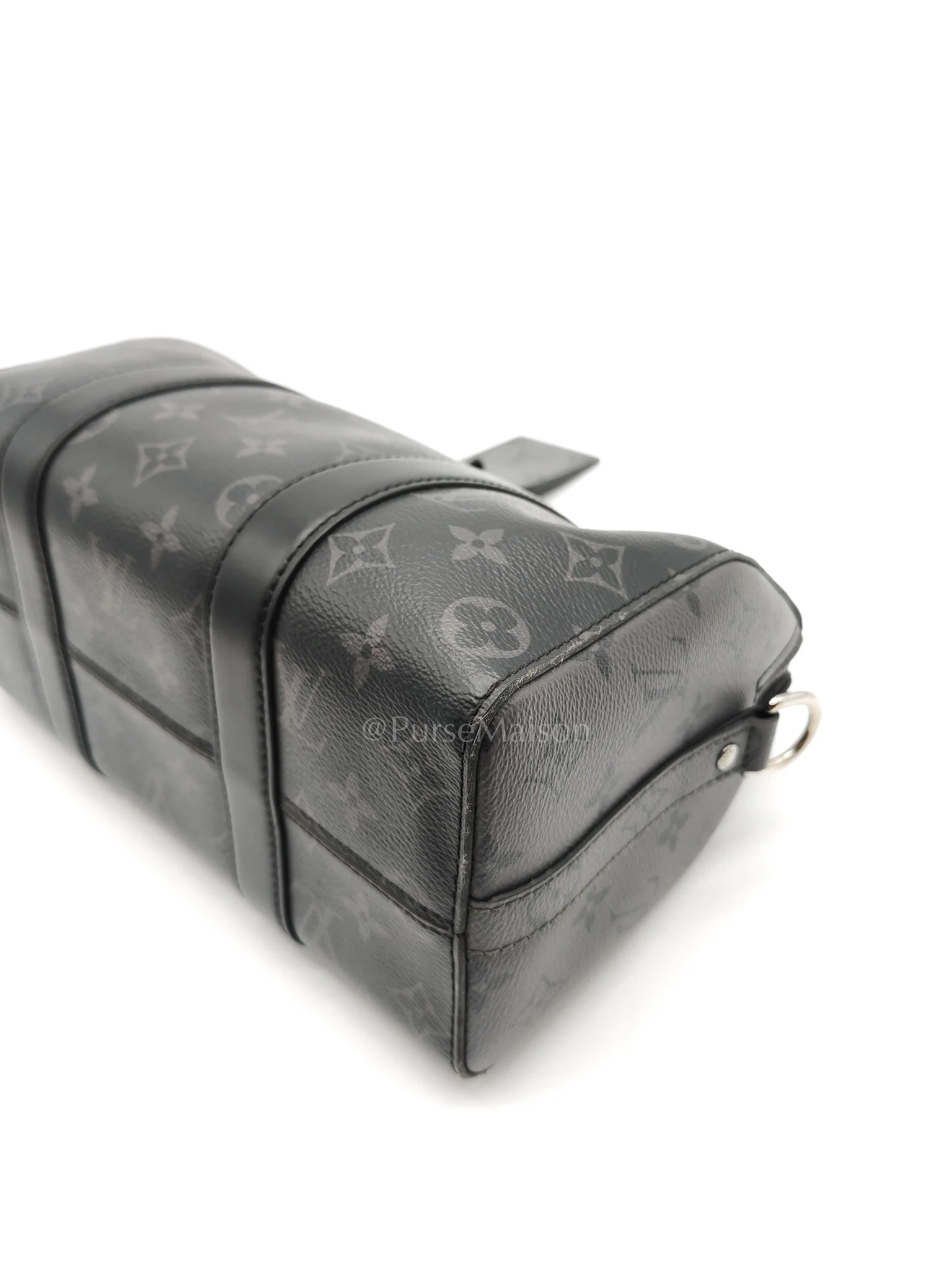 Louis Vuitton City Keepall Shoulder Bag in Monogram Eclipse Canvas (Microchip) - Image 10