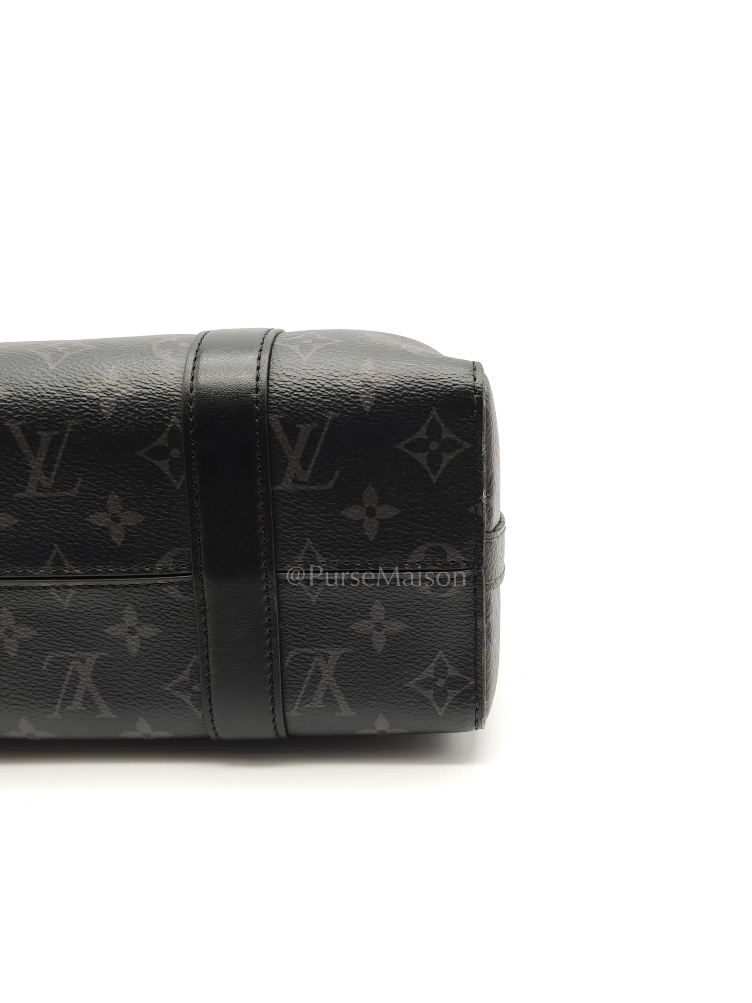 Louis Vuitton City Keepall Shoulder Bag in Monogram Eclipse Canvas (Microchip) - Image 11
