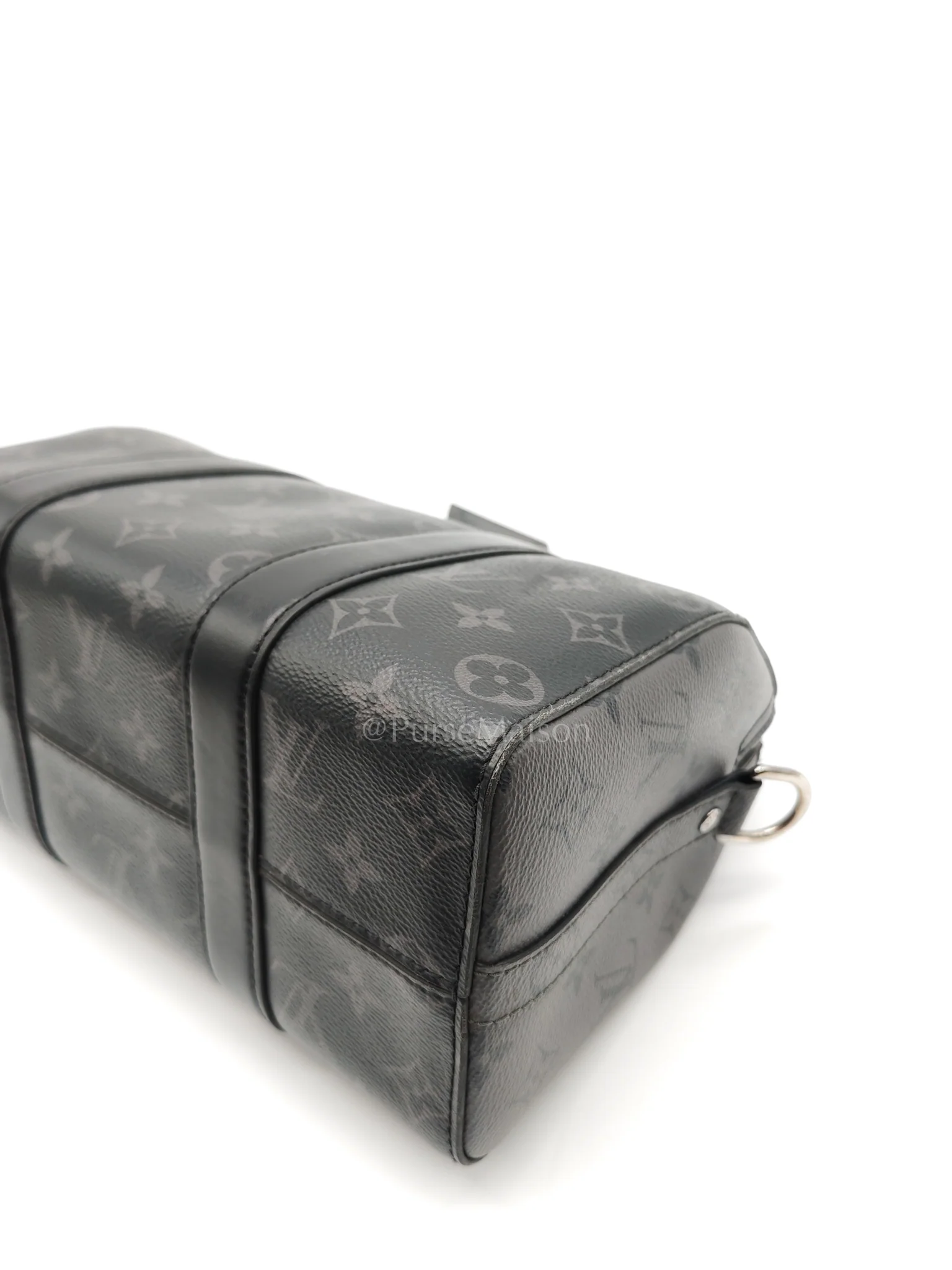 Louis Vuitton City Keepall Shoulder Bag in Monogram Eclipse Canvas (Microchip) - Image 14