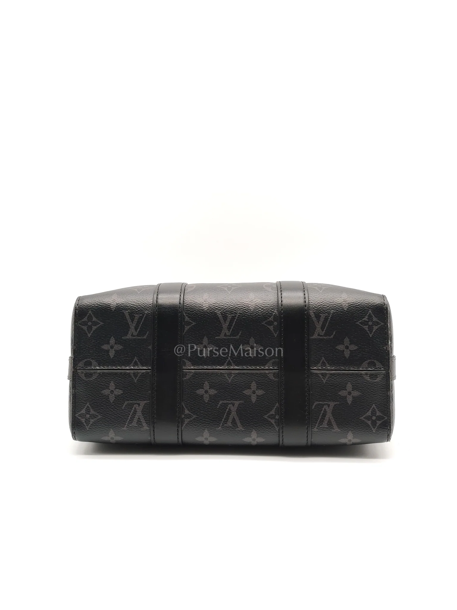 Louis Vuitton City Keepall Shoulder Bag in Monogram Eclipse Canvas (Microchip) - Image 7