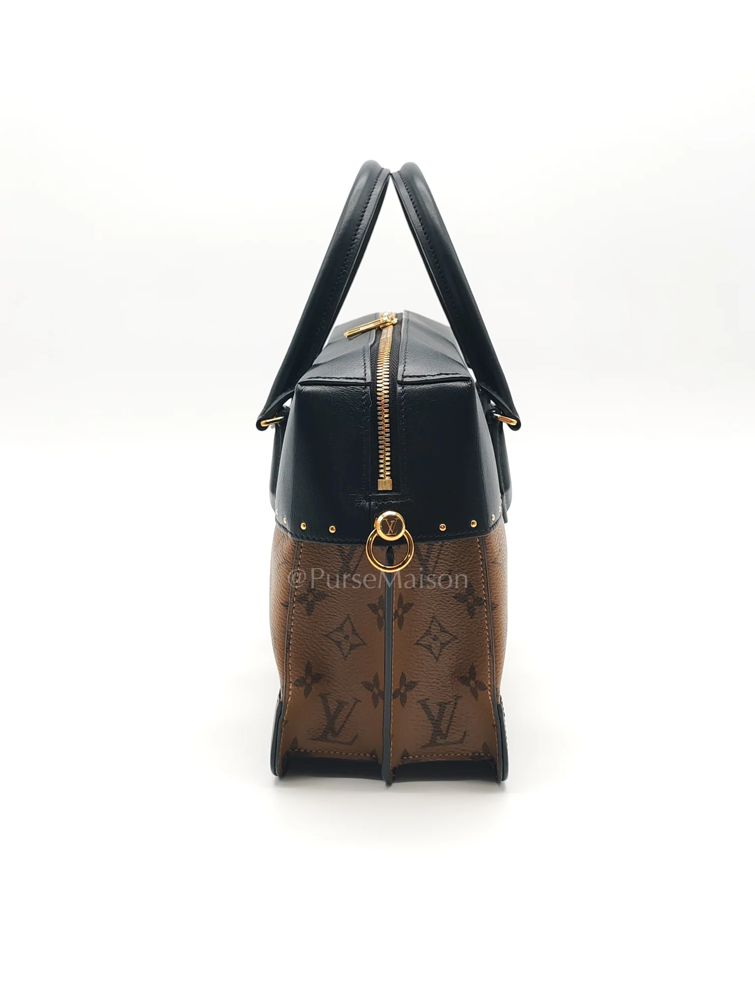 Louis Vuitton City Malle MM Monogram Reverse Canvas (Date code: BA0128) - Image 5