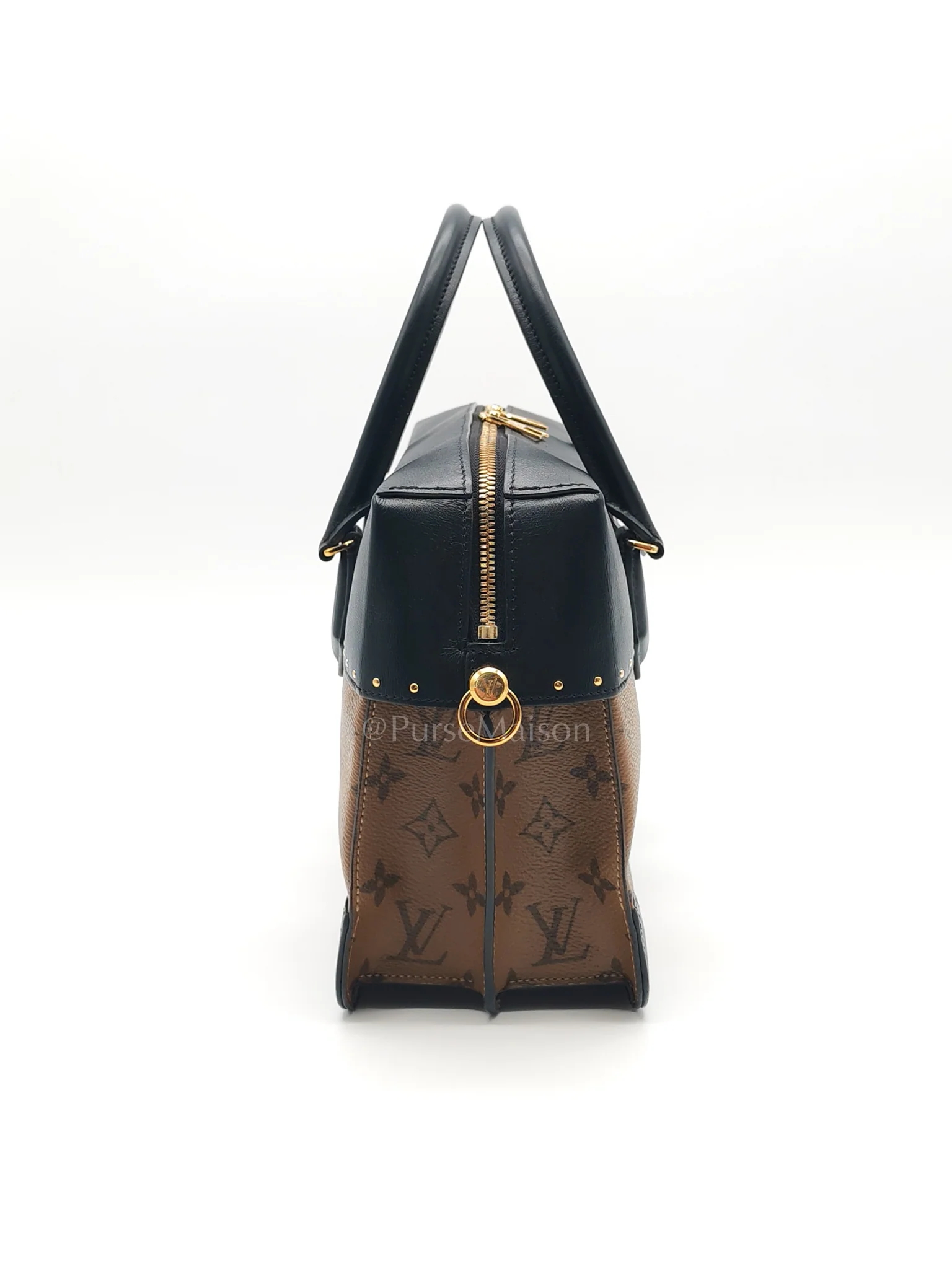 Louis Vuitton City Malle MM Monogram Reverse Canvas (Date code: BA0128) - Image 6