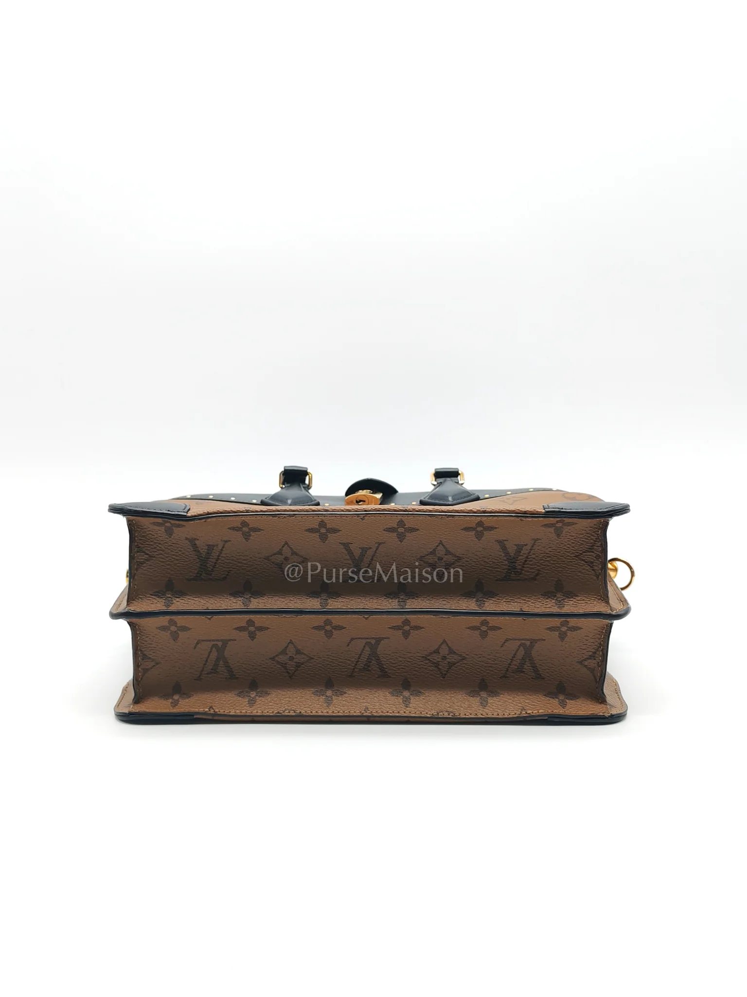 Louis Vuitton City Malle MM Monogram Reverse Canvas (Date code: BA0128) - Image 7