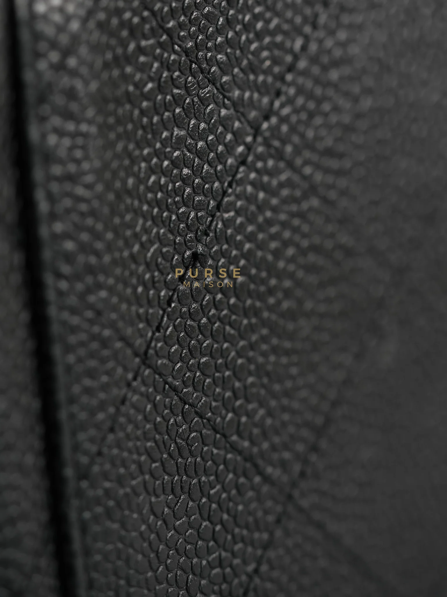 Chanel Classic Double Flap Maxi in Black Caviar Leather & Gold Hardware (Series 19) - Image 23