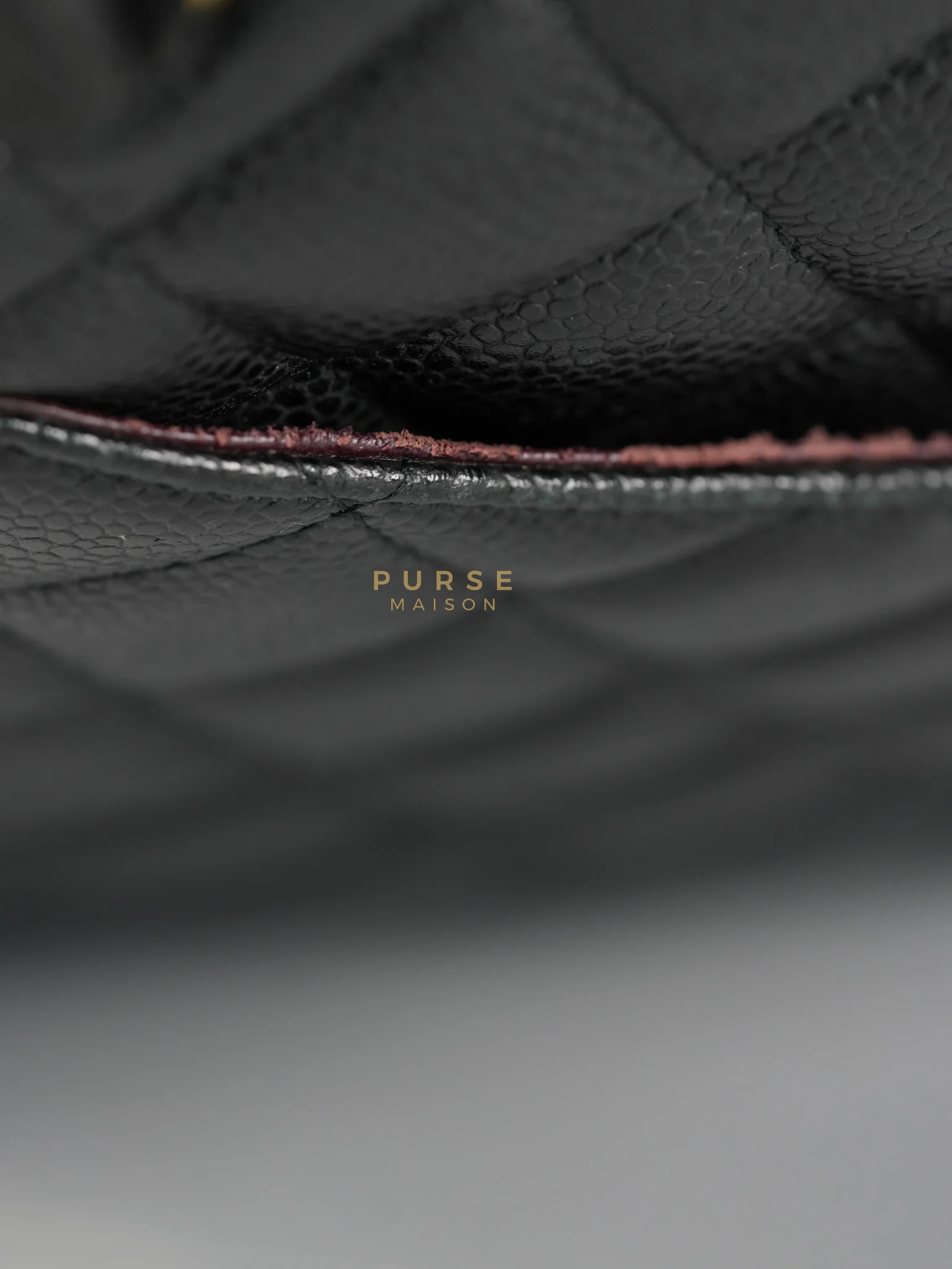 Chanel Classic Double Flap Maxi in Black Caviar Leather & Gold Hardware (Series 19) - Image 43