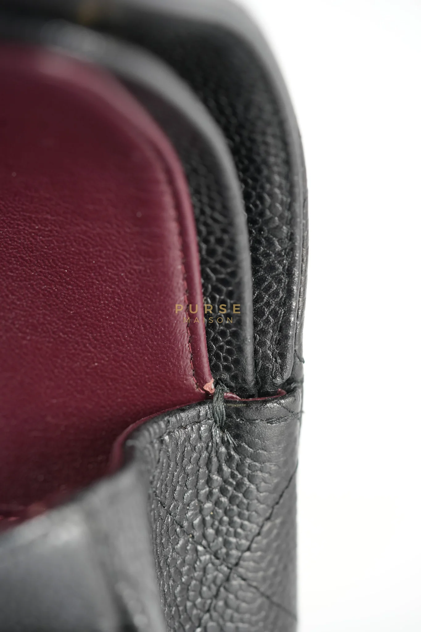 Chanel Classic Double Flap Small in Black Caviar Leather & Gold Hardware Series 20 - Image 23