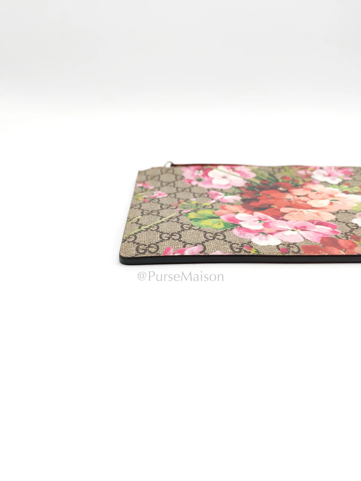 Gucci Supreme Floral Canvas Zip Clutch - Image 10