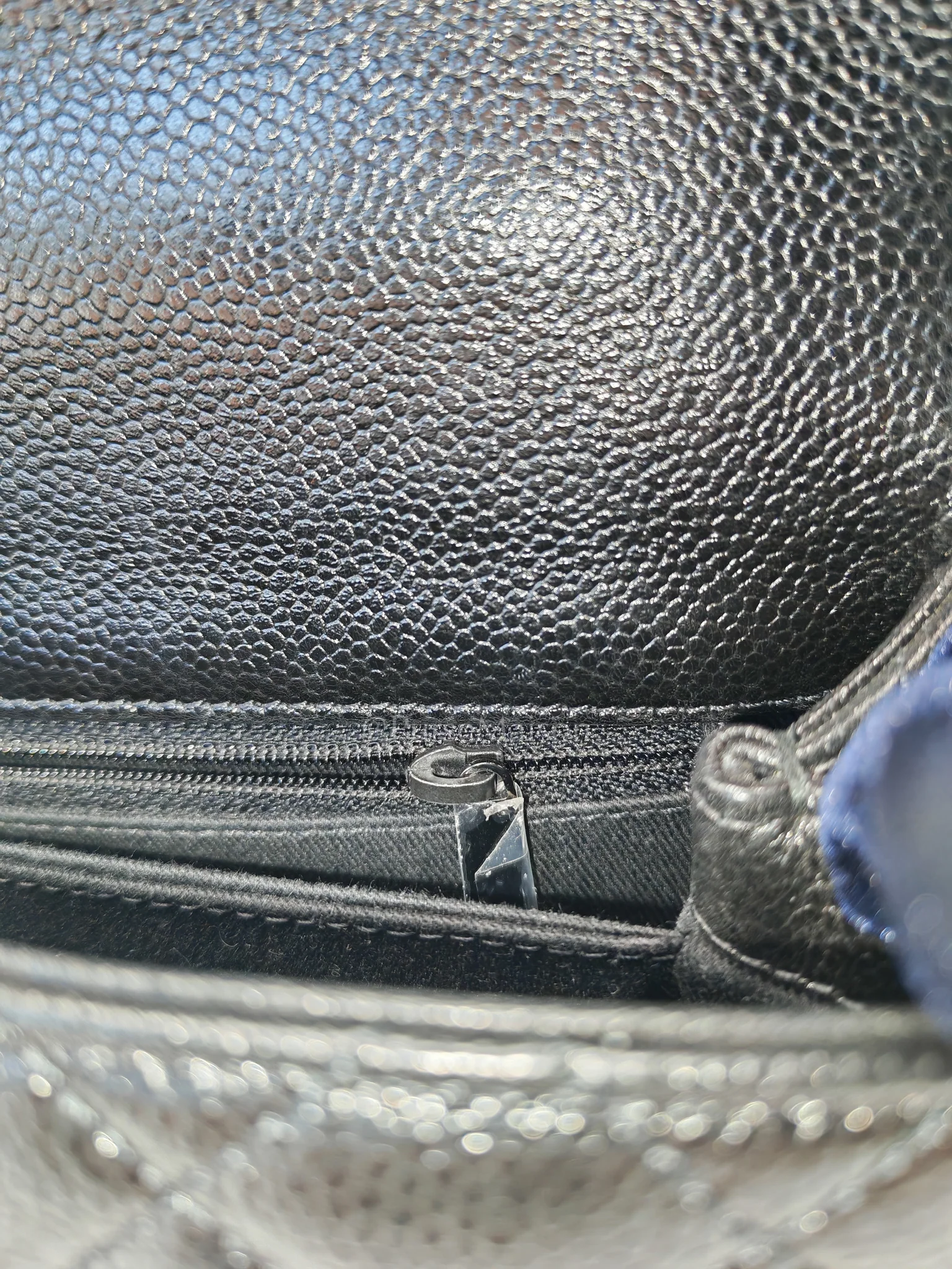 Chanel Coco Handle Small So Black in Shiny Caviar Leather Series 30 - Image 19