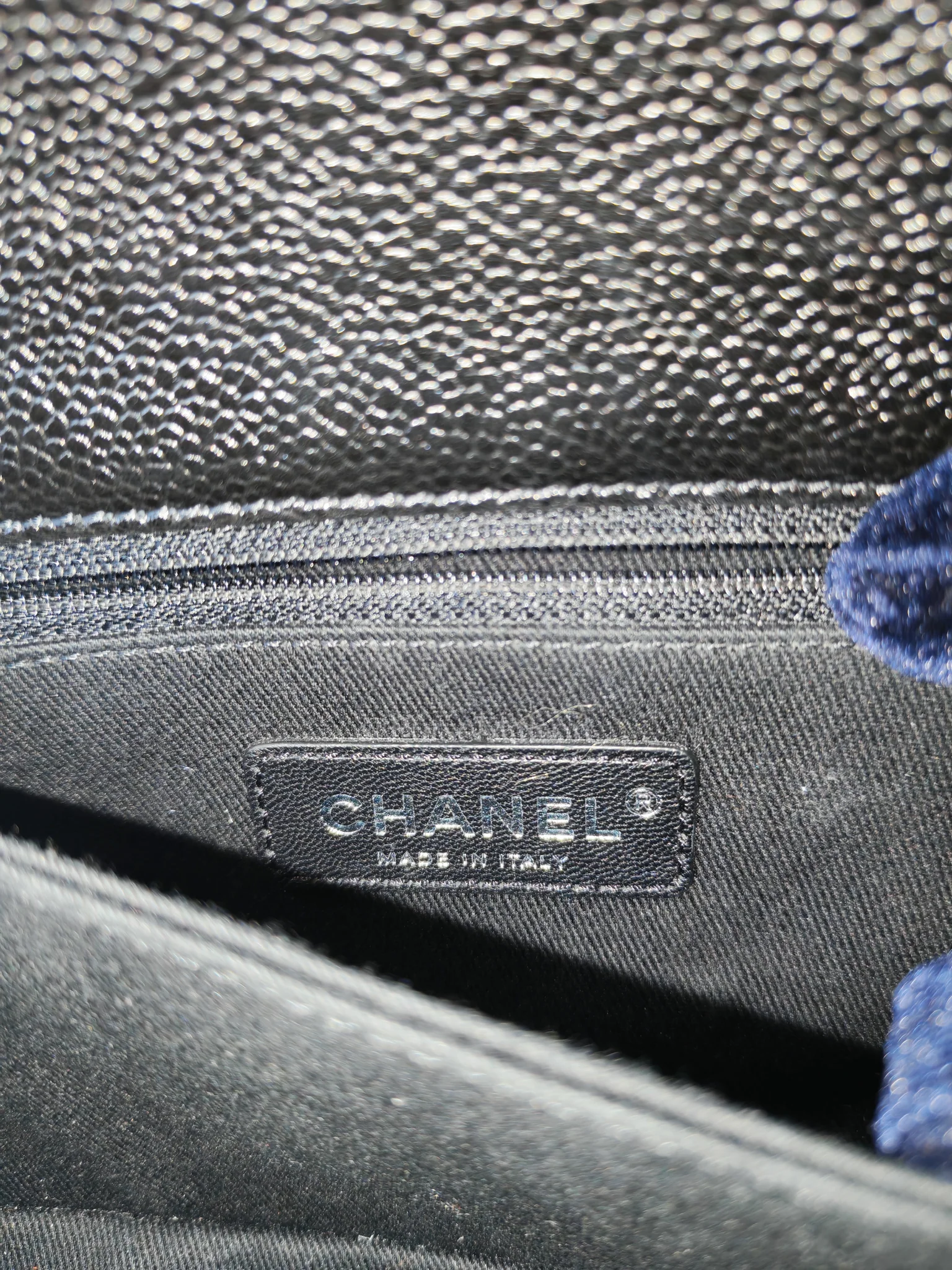 Chanel Coco Handle Small So Black in Shiny Caviar Leather Series 30 - Image 20
