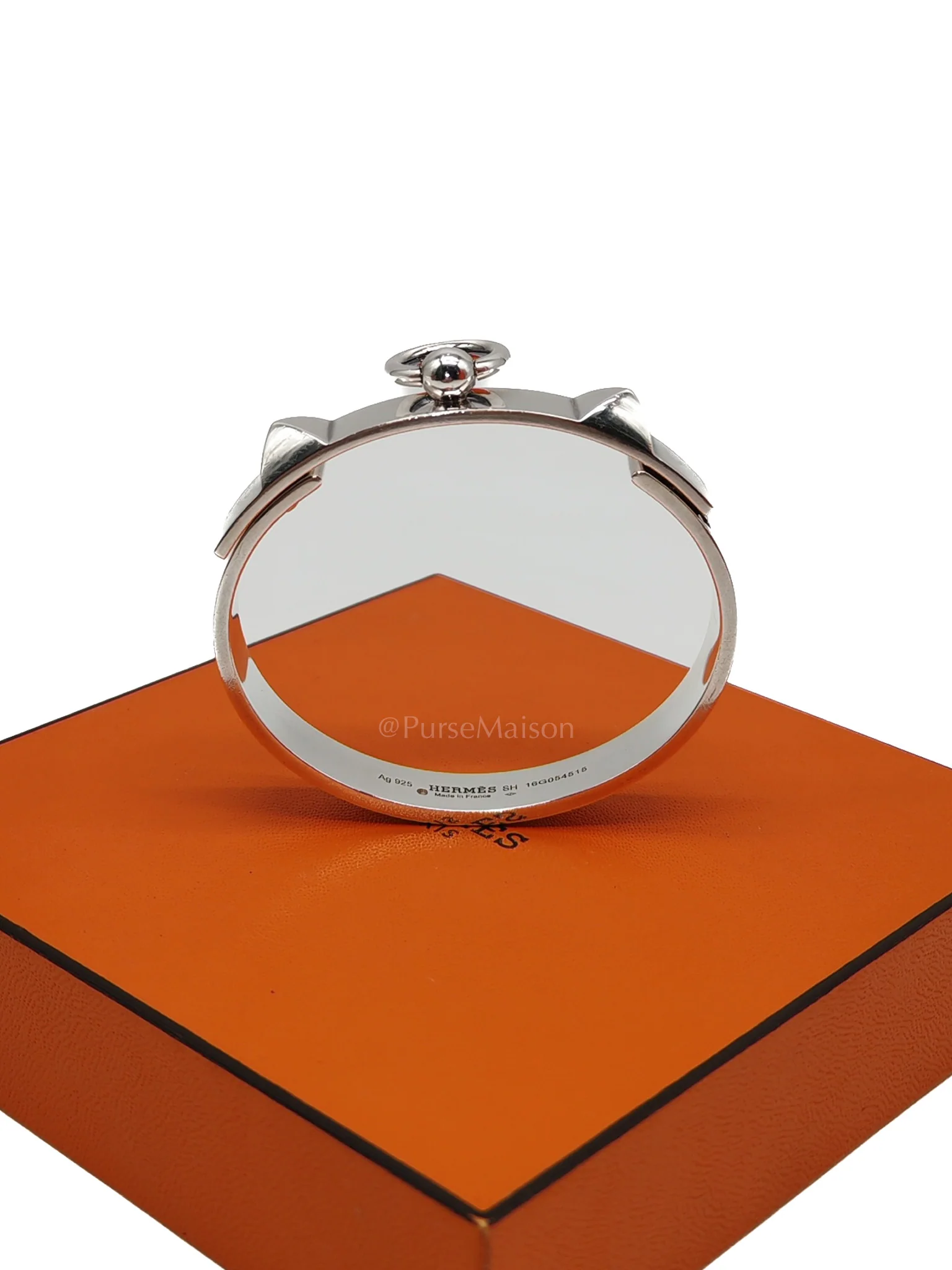 Hermes Collier De Chien Bracelet Sterling Silver