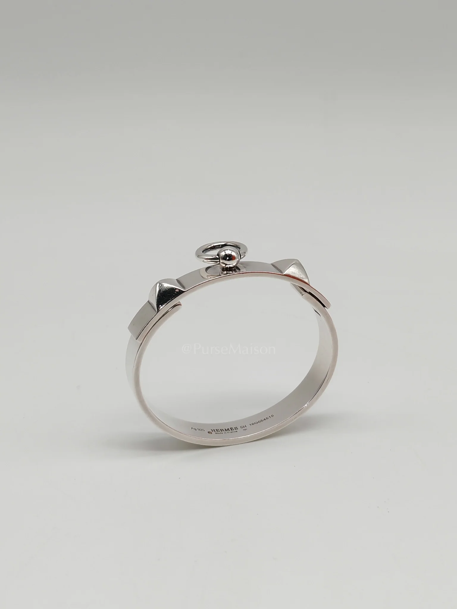 Hermes Collier De Chien Bracelet Sterling Silver - Image 5