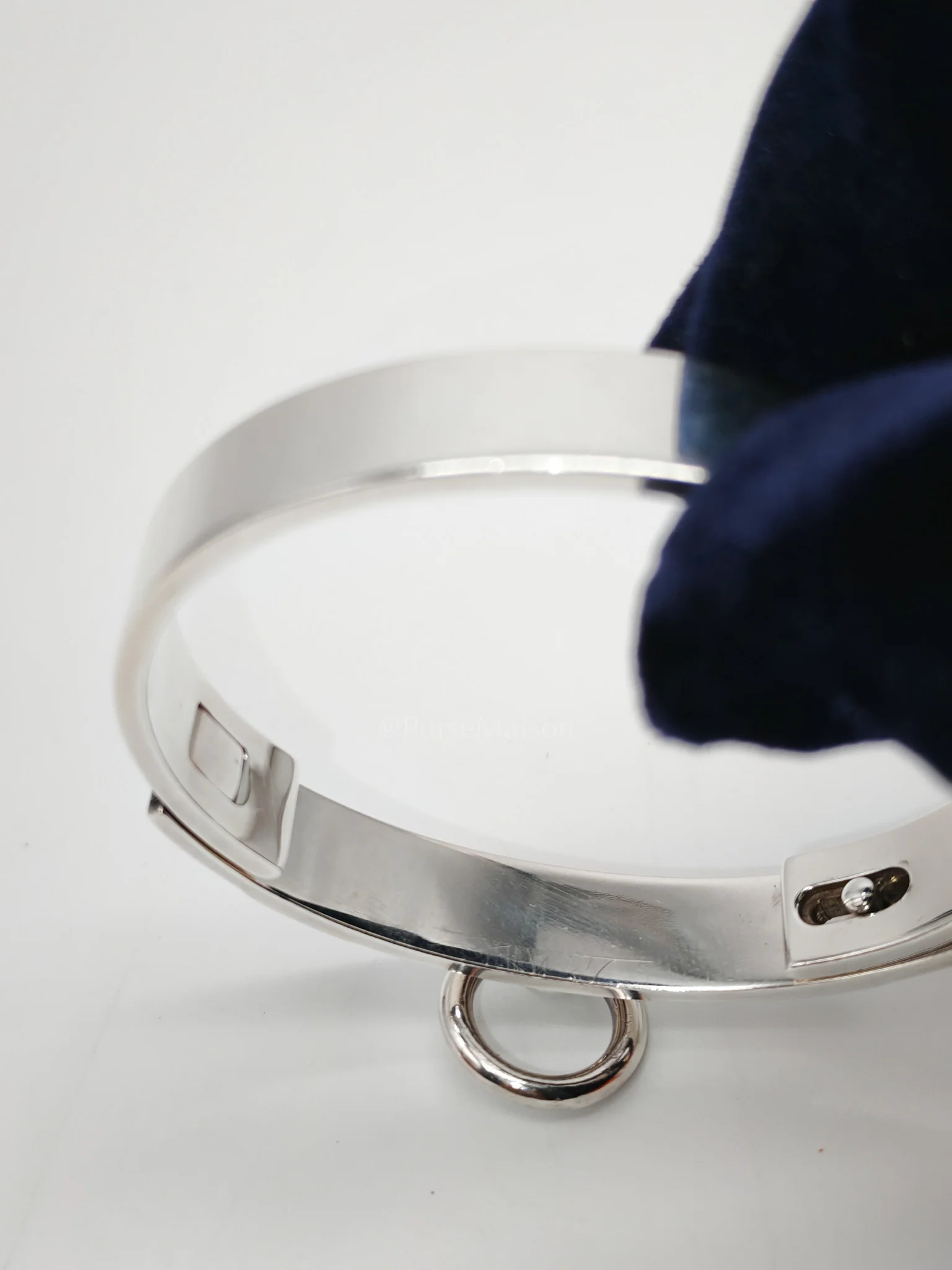 Hermes Collier De Chien Bracelet Sterling Silver - Image 8
