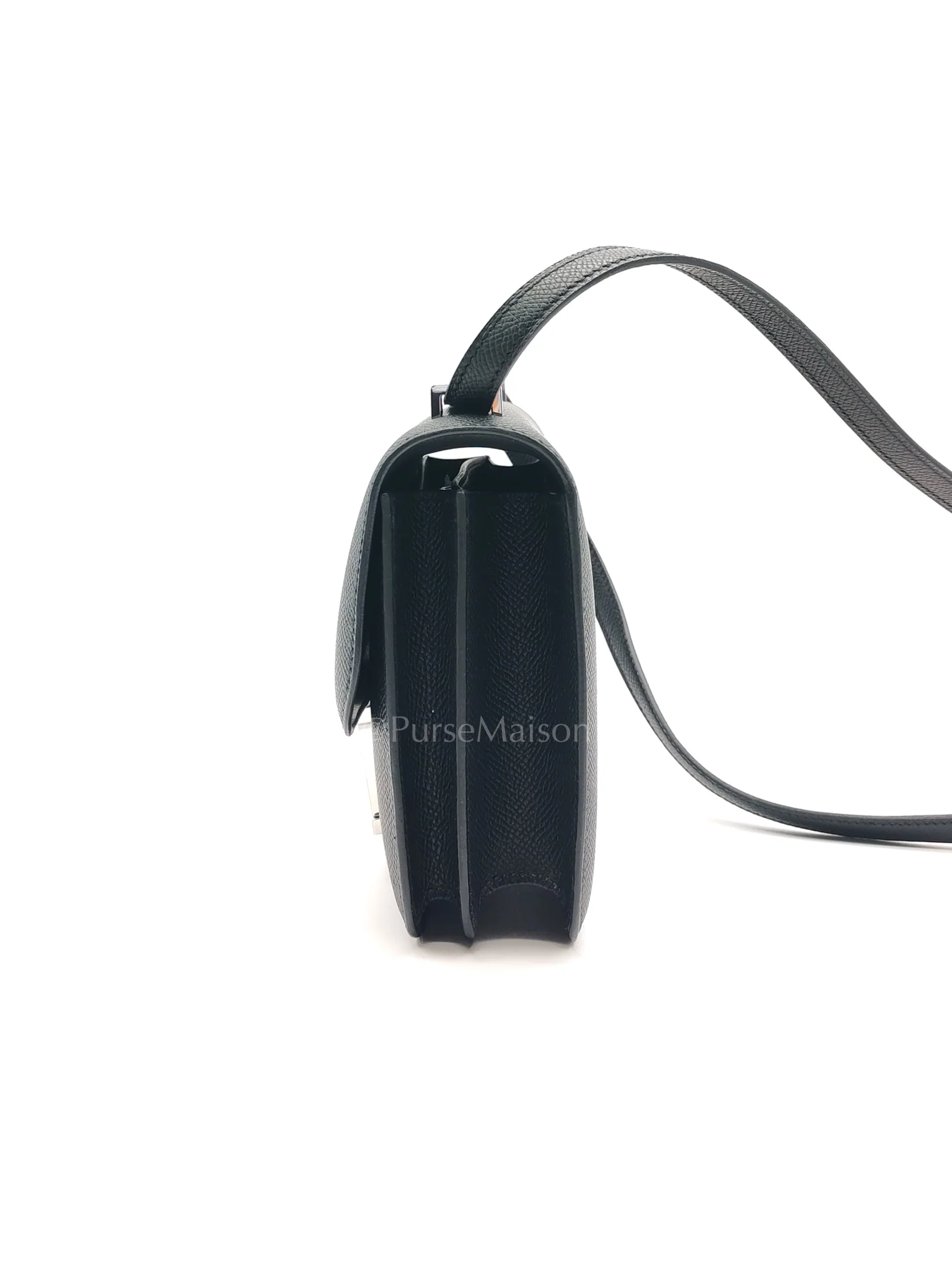 Hermes Constance 18 Black Epsom Leather in Palladium Hardware Stamp K (2025) - Image 5