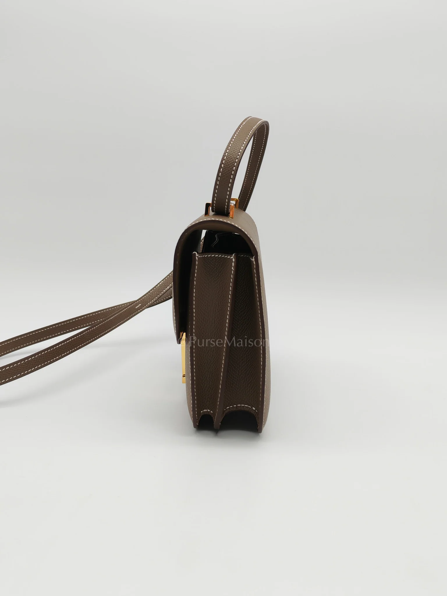 Hermes Constance 18 in Etoupe Epsom Leather and Gold Hardware Stamp K (2025) - Image 5