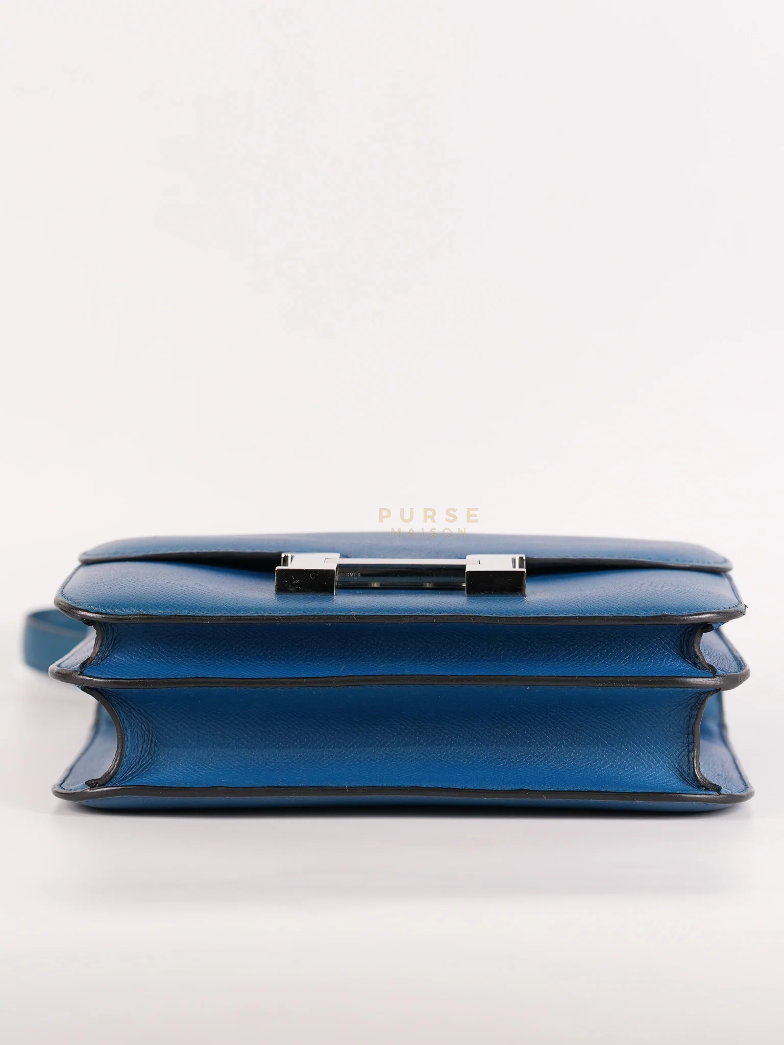 Hermes Constance 24 Epsom in Colvert Evercolor Leather and Palladium Hardware Stamp Square R (2014) - Image 7