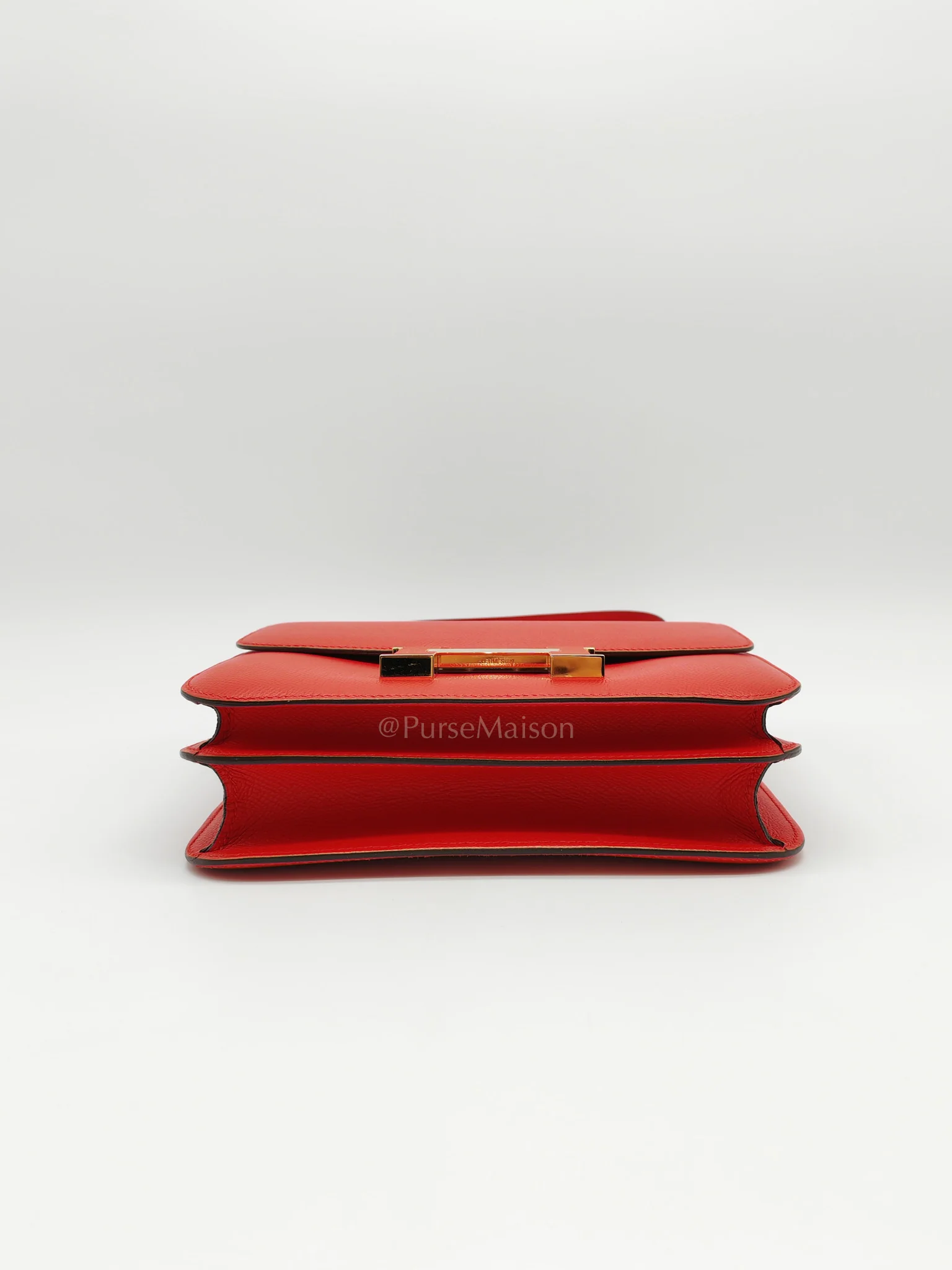 Hermes Constance 24 in Red Epsom Leather and Gold Hardware Stamp D(2019) - Image 7