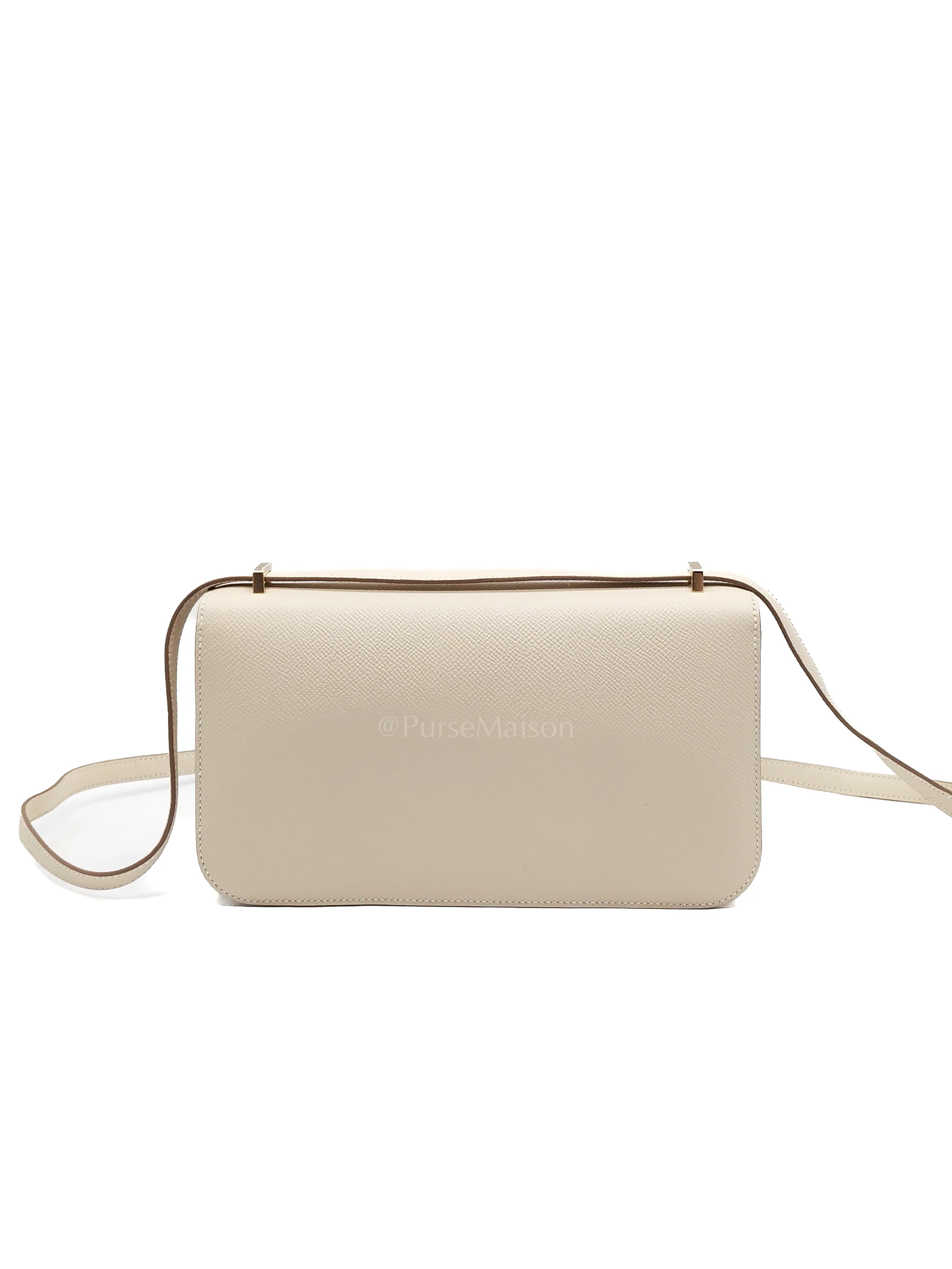 Hermes Constance Elan in Craie Epsom Leather and Permabrass Hardware Stamp G(2026) - Image 4
