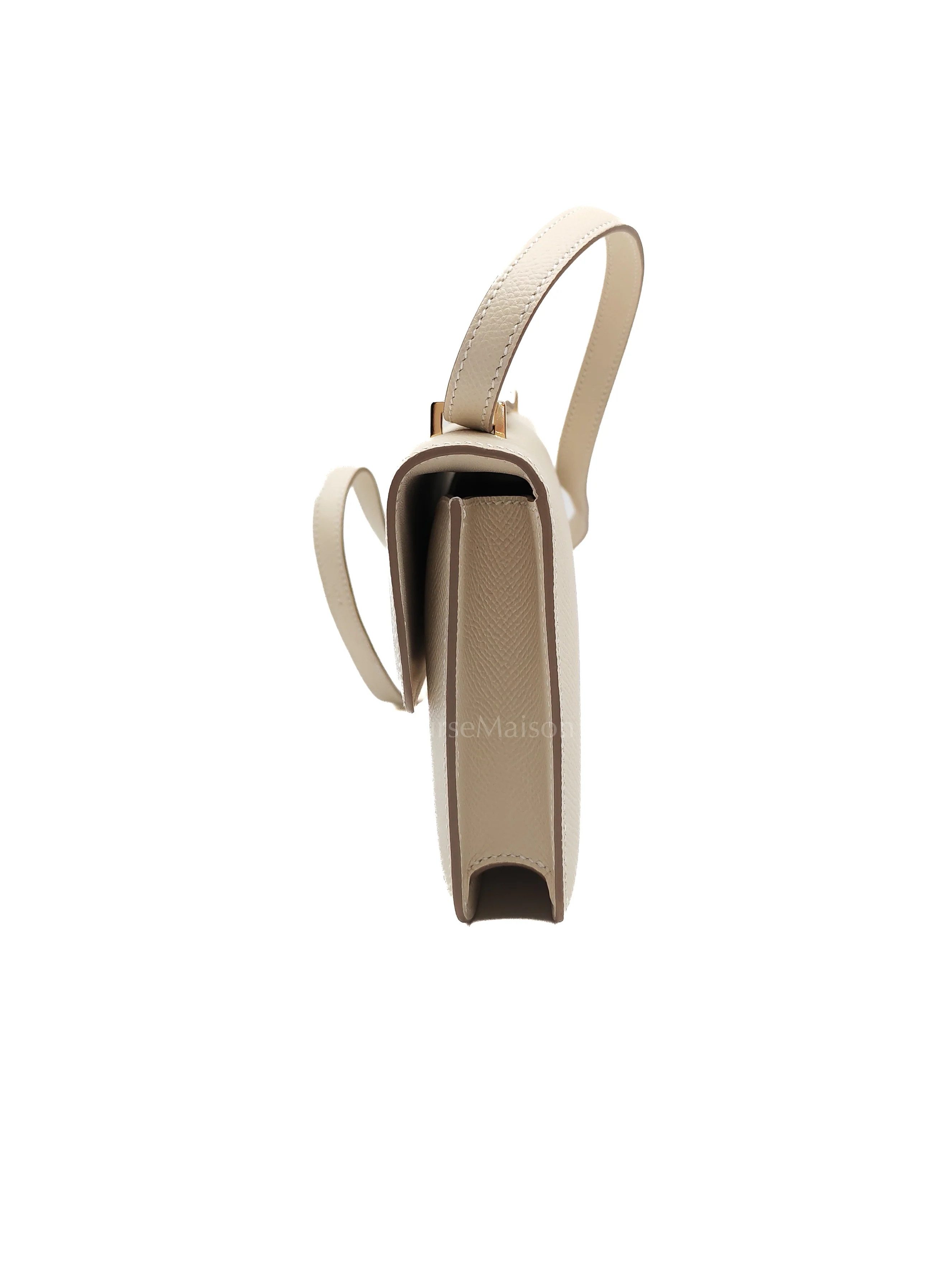 Hermes Constance Elan in Craie Epsom Leather and Permabrass Hardware Stamp G(2026) - Image 5