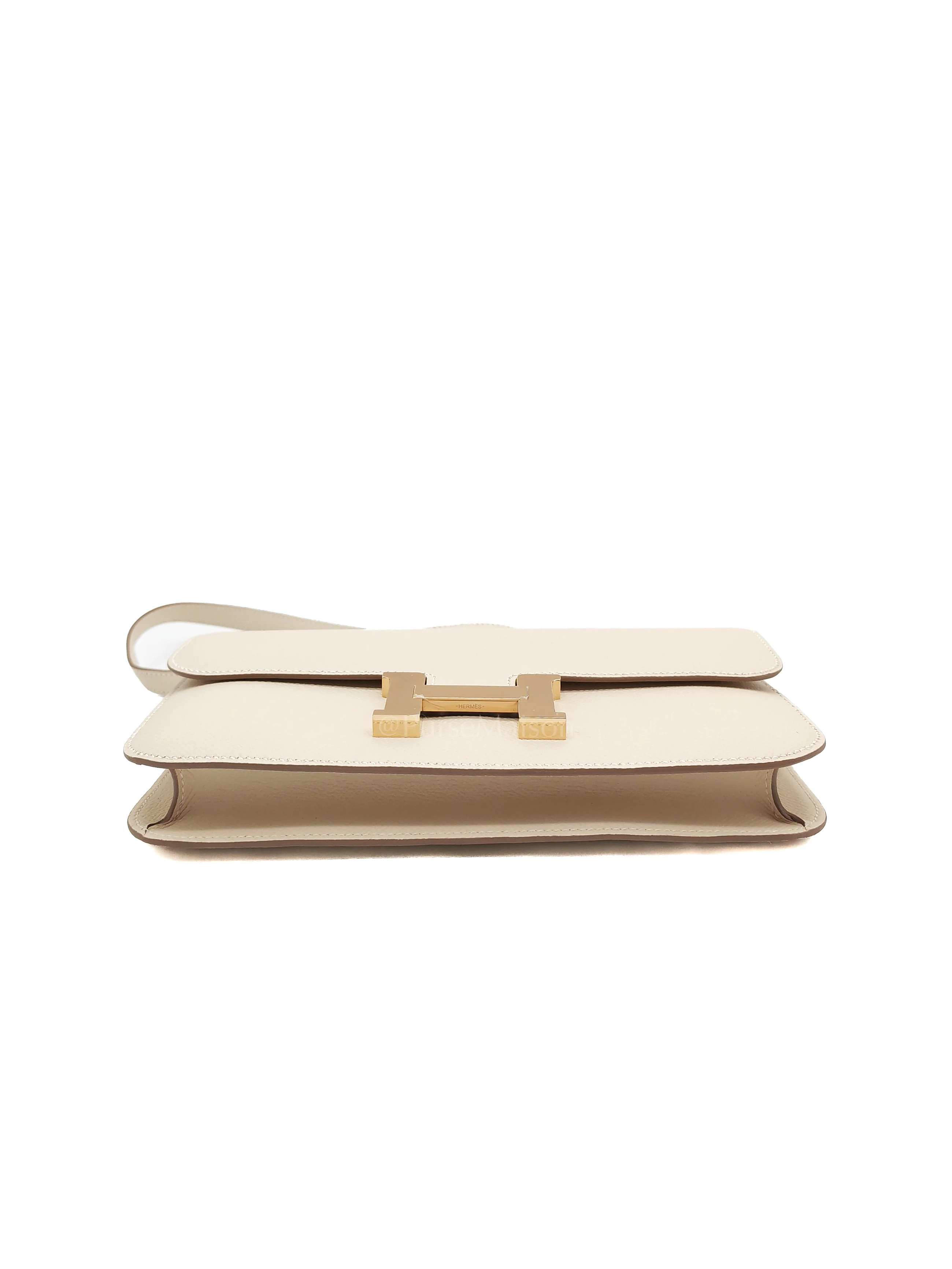 Hermes Constance Elan in Craie Epsom Leather and Permabrass Hardware Stamp G(2026) - Image 7