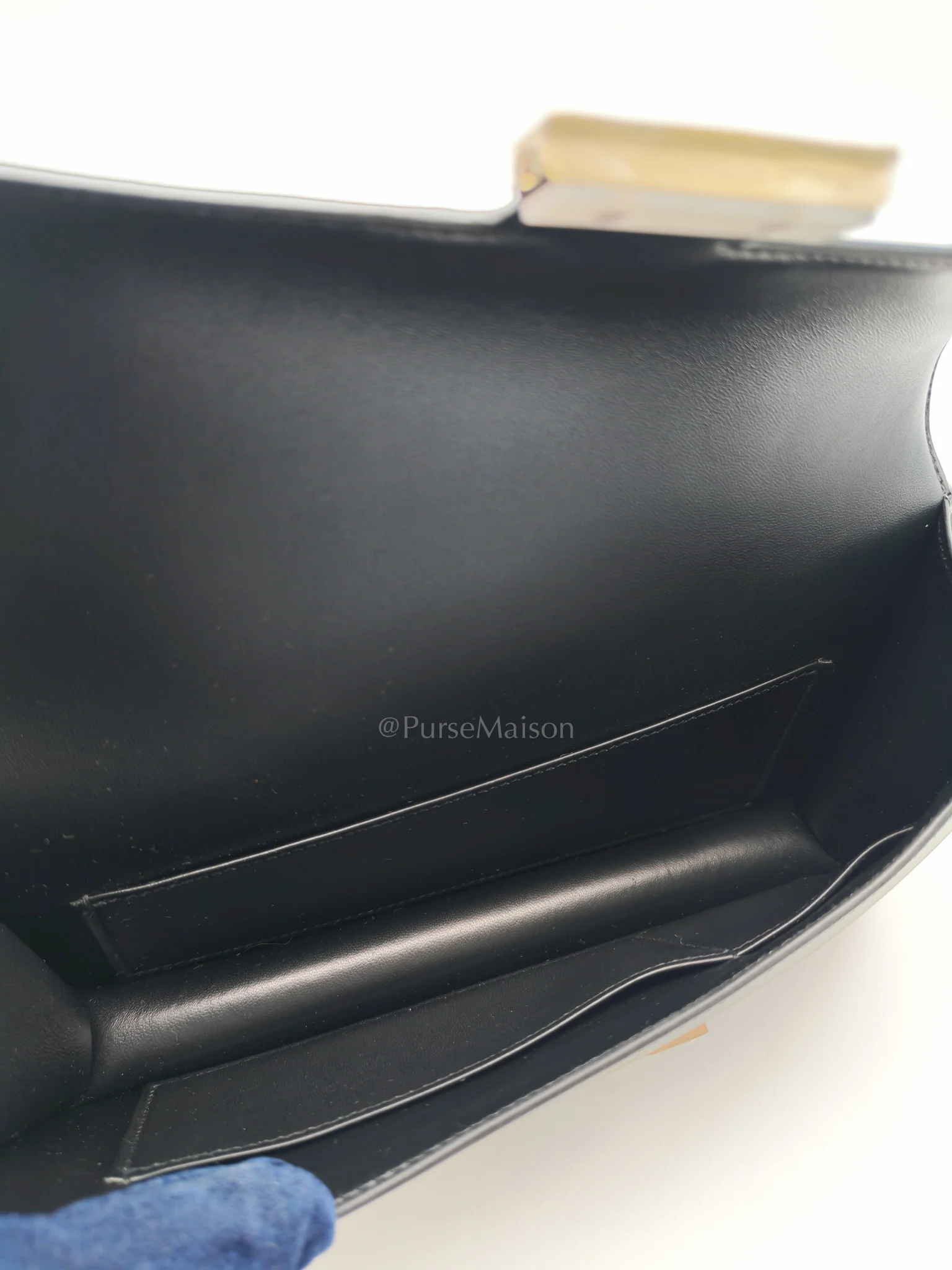 Hermes Constance Elan in Noir Epsom Leather Brushed Gold Hardware Stamp K(2025) - Image 20