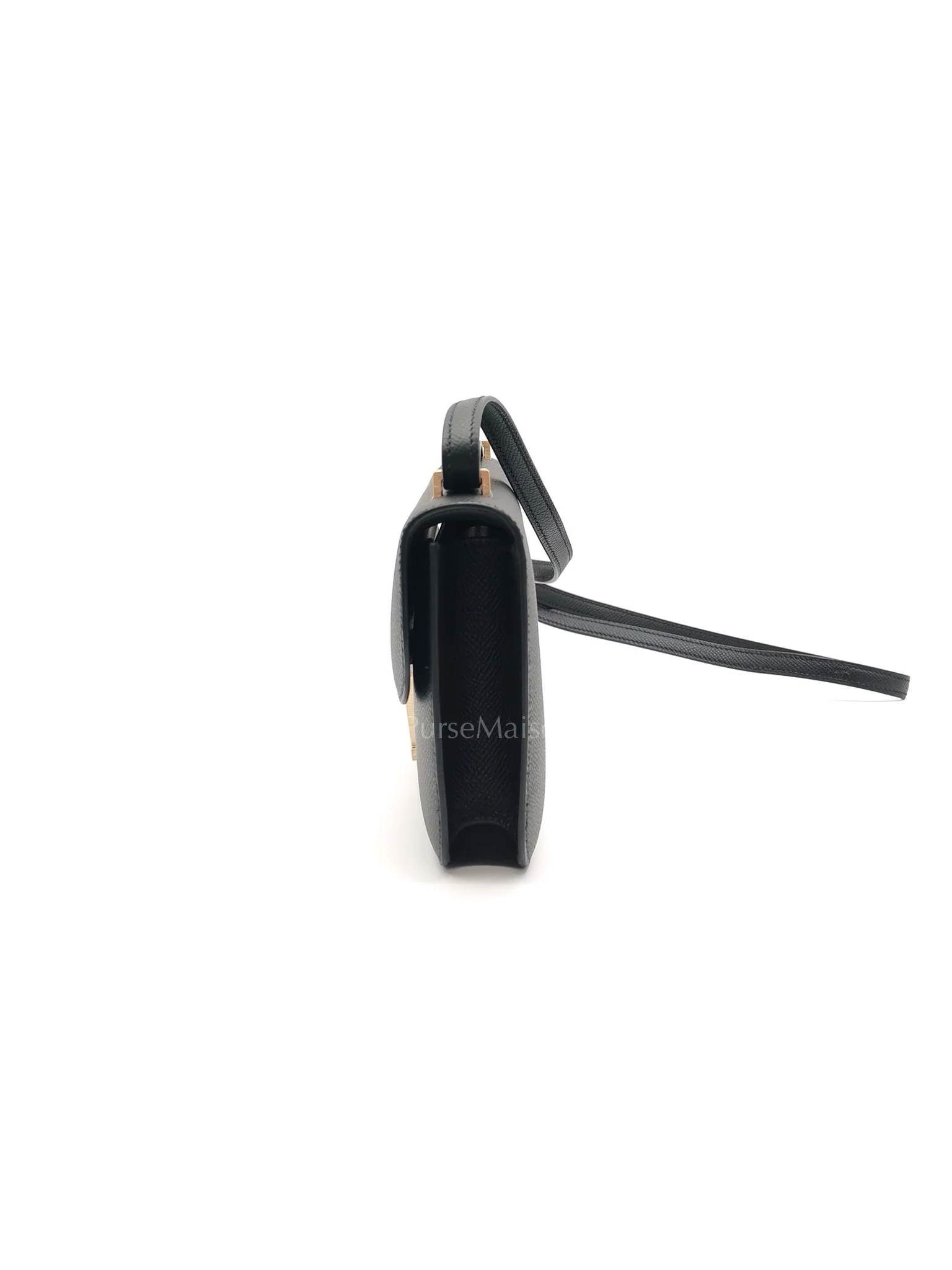 Hermes Constance Elan in Noir Epsom Leather Brushed Gold Hardware Stamp K(2025) - Image 6