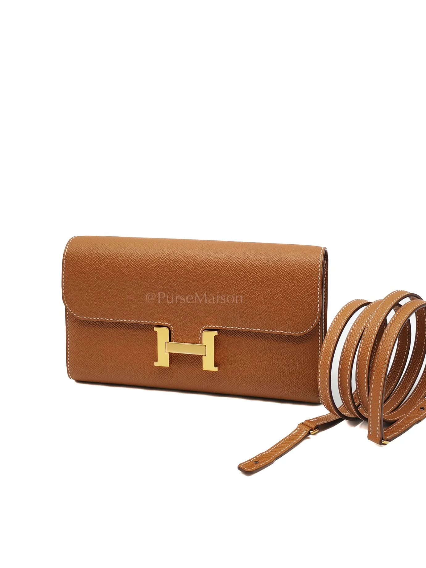 Hermes Constance To Go Epsom Leather in Gold Hardware Stamp U(2022) - Image 3