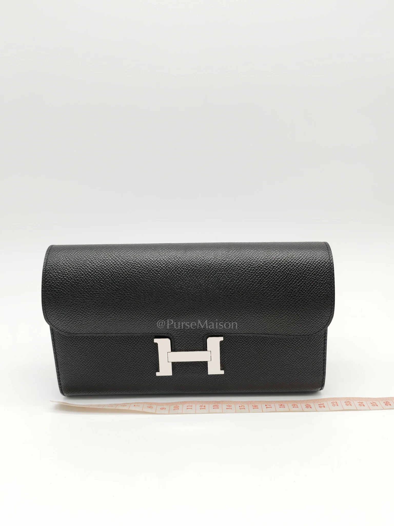 Hermes Constance To Go in Black Epsom Leather and Palladium Hardware Stamp A (2017) - Image 33
