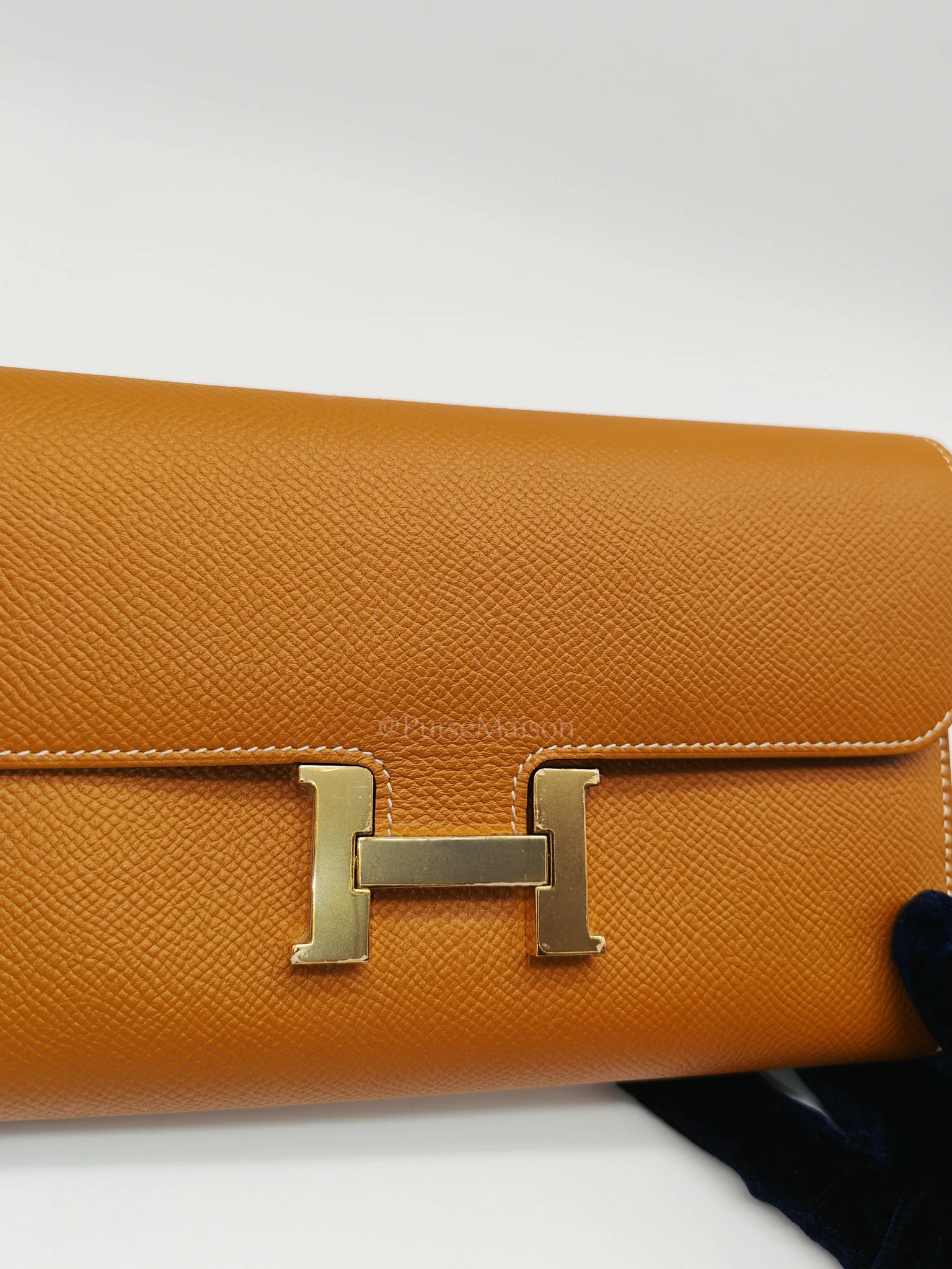 Hermes Constance To Go in Toffee Epsom Leather & Gold Hardware Stamp D (2019) - Image 12