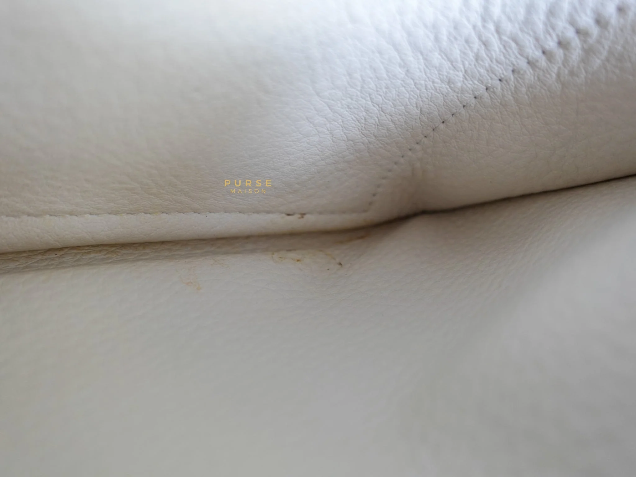 Balenciaga Camera Sling Bag in White Leather - Image 25