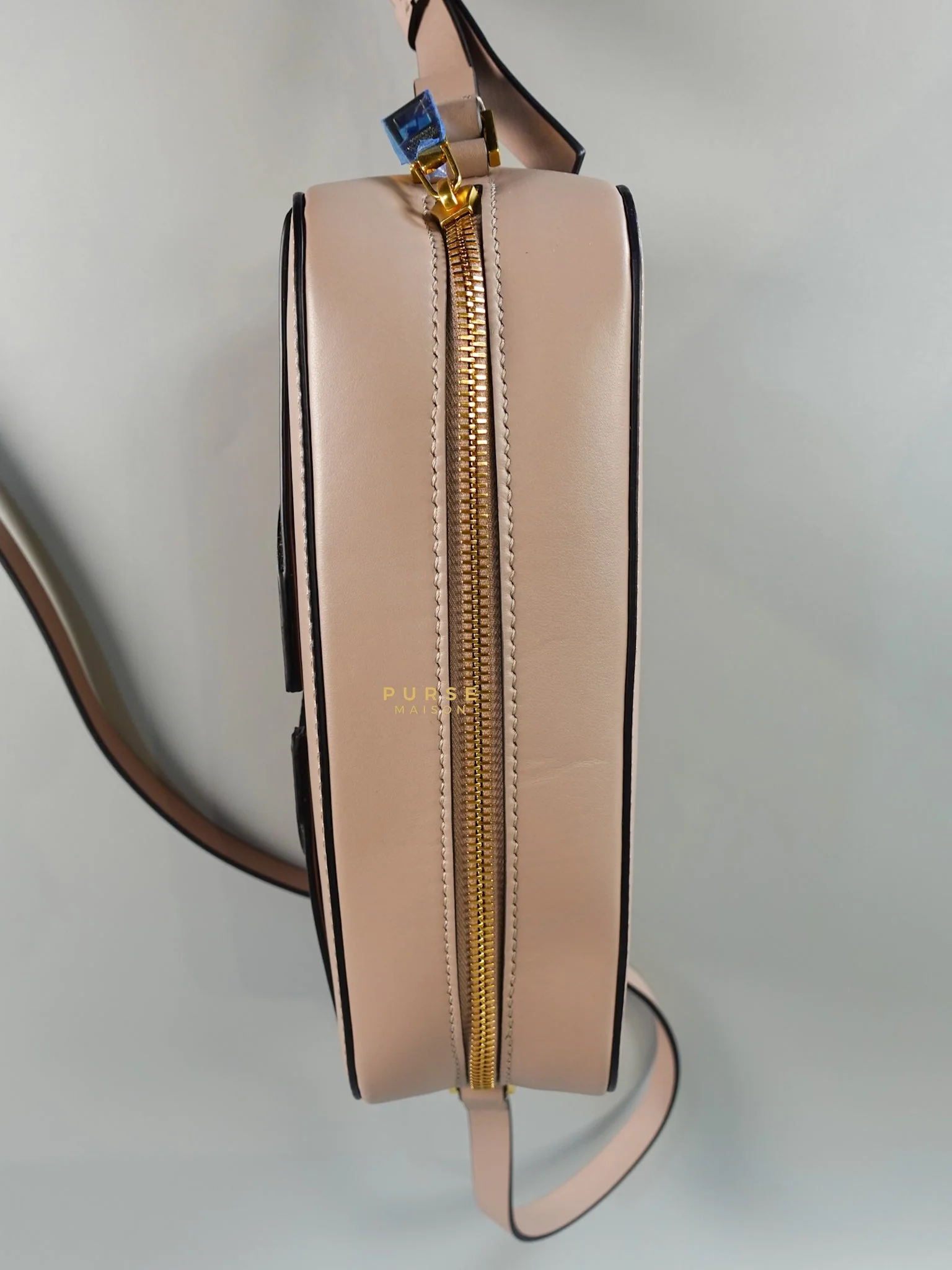 Valentino V Sling Camera Shoulder Bag Blush Pink - Image 15
