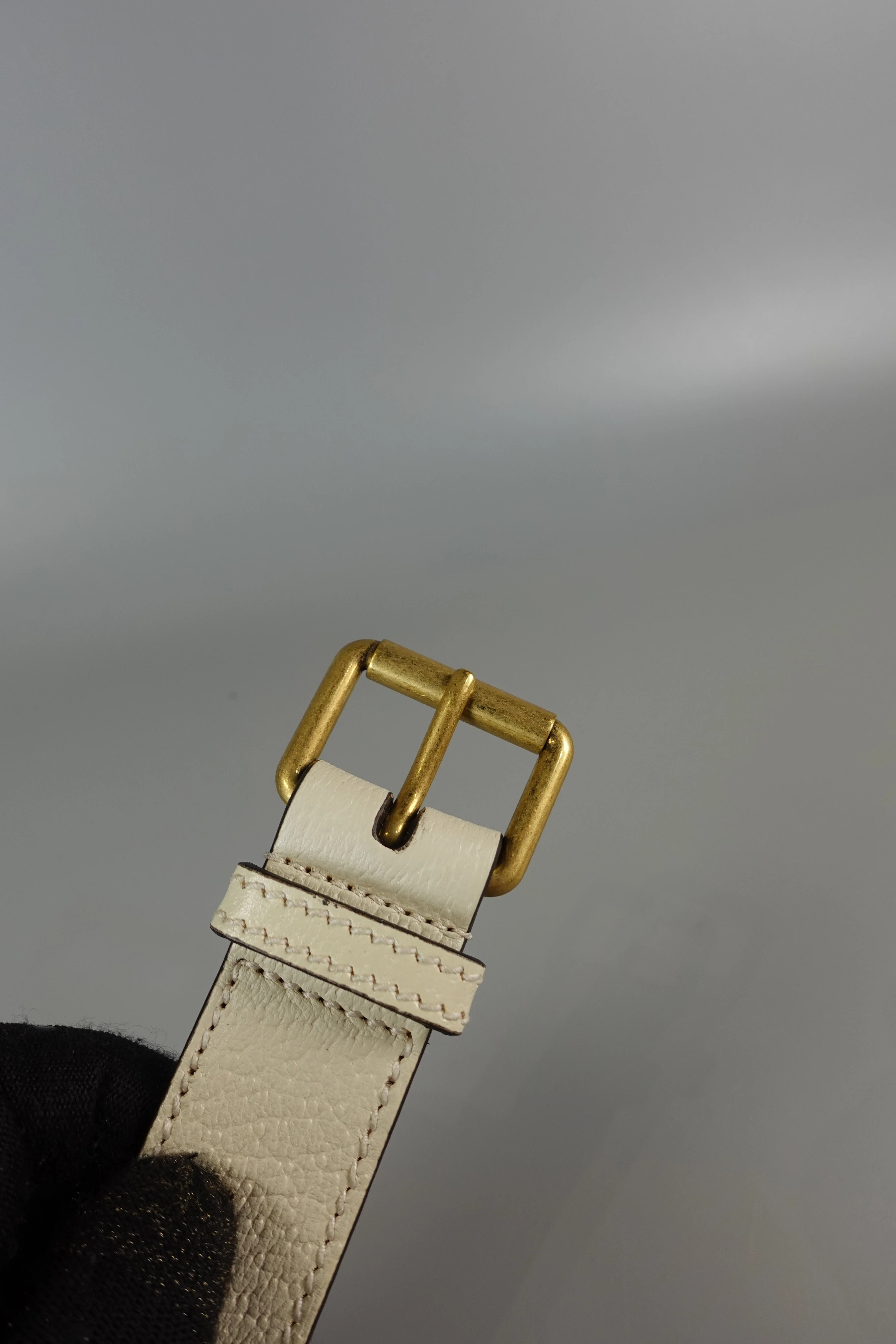 Gucci GG Supreme Web Canvas White Ophidia Belt Bag - Image 27