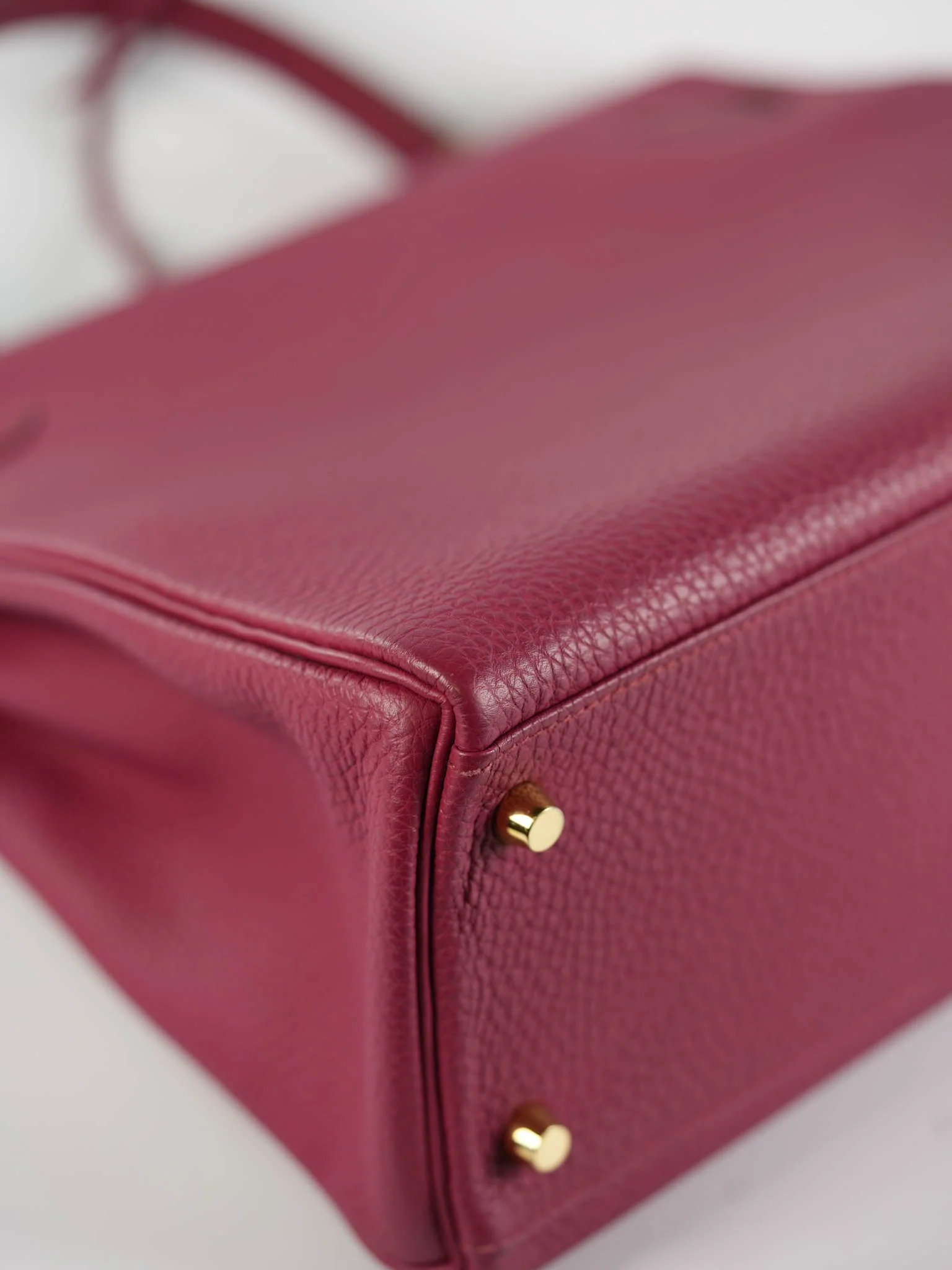 Hermes Kelly 32 Rubis Veau Togo Leather Gold Hardware Stamp T (2015) - Image 10