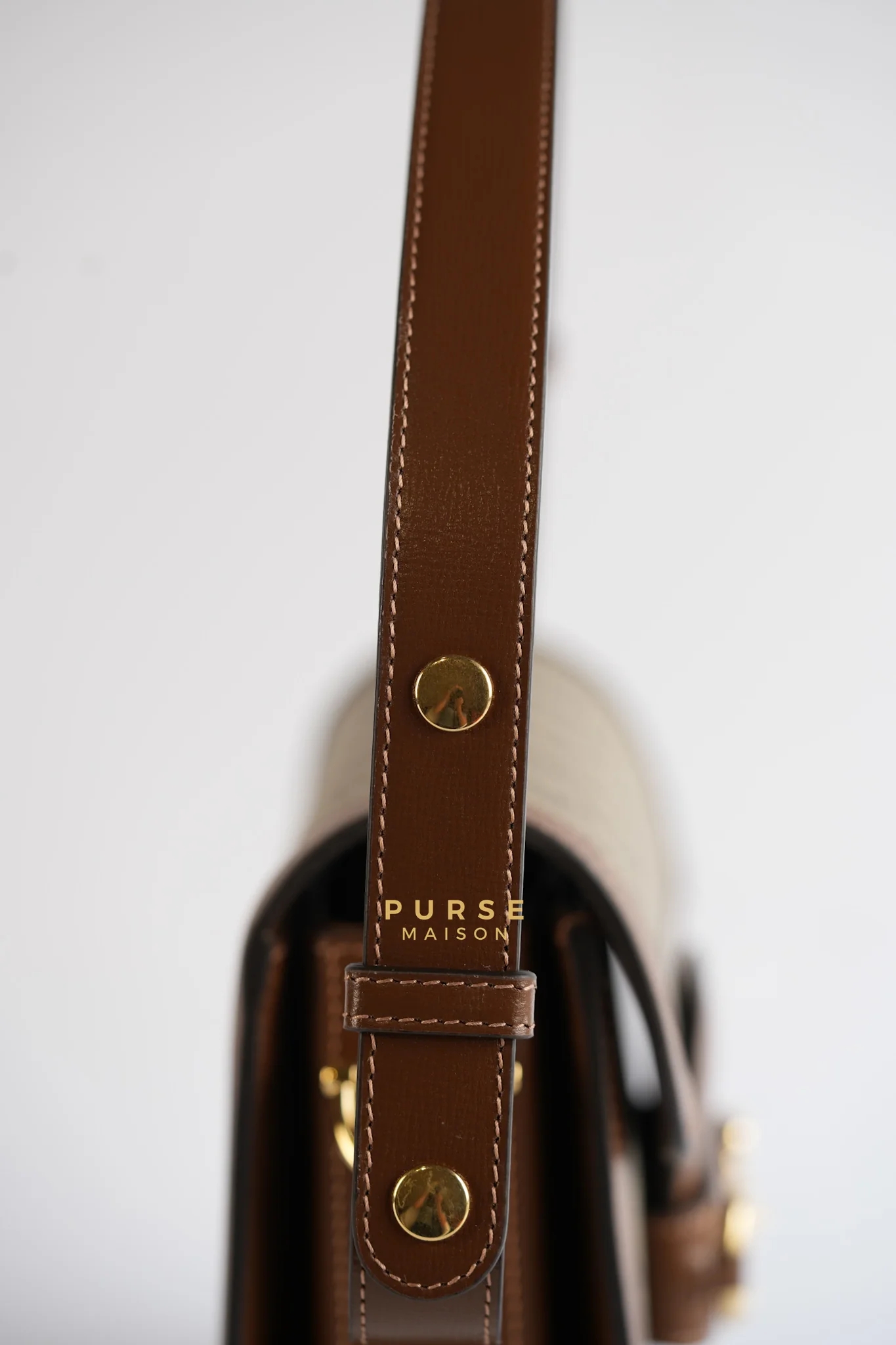 Gucci Horsebit 1955 in Brown Supreme Canvas Leather - Image 10