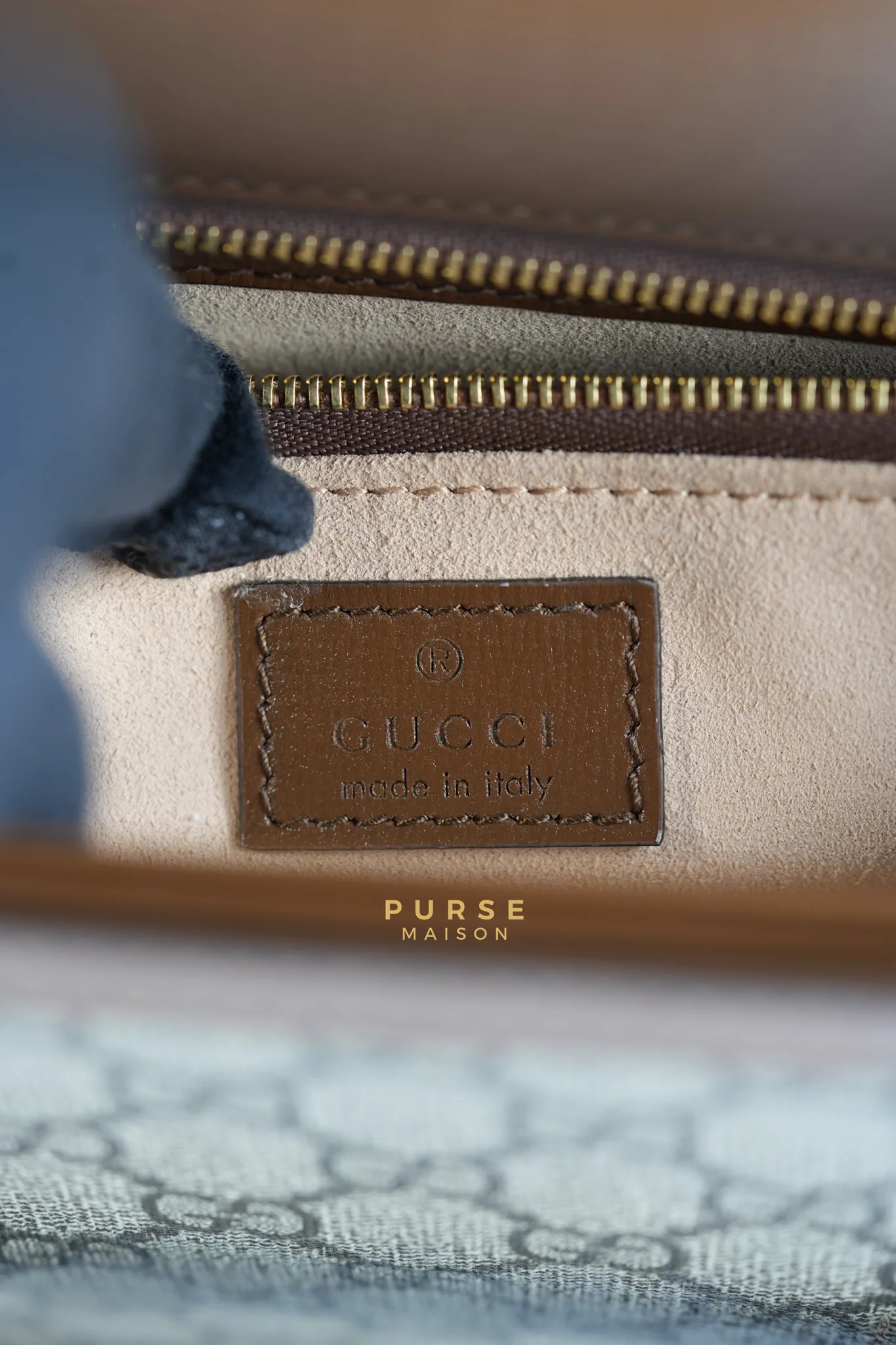 Gucci Horsebit 1955 in Brown Supreme Canvas Leather - Image 21