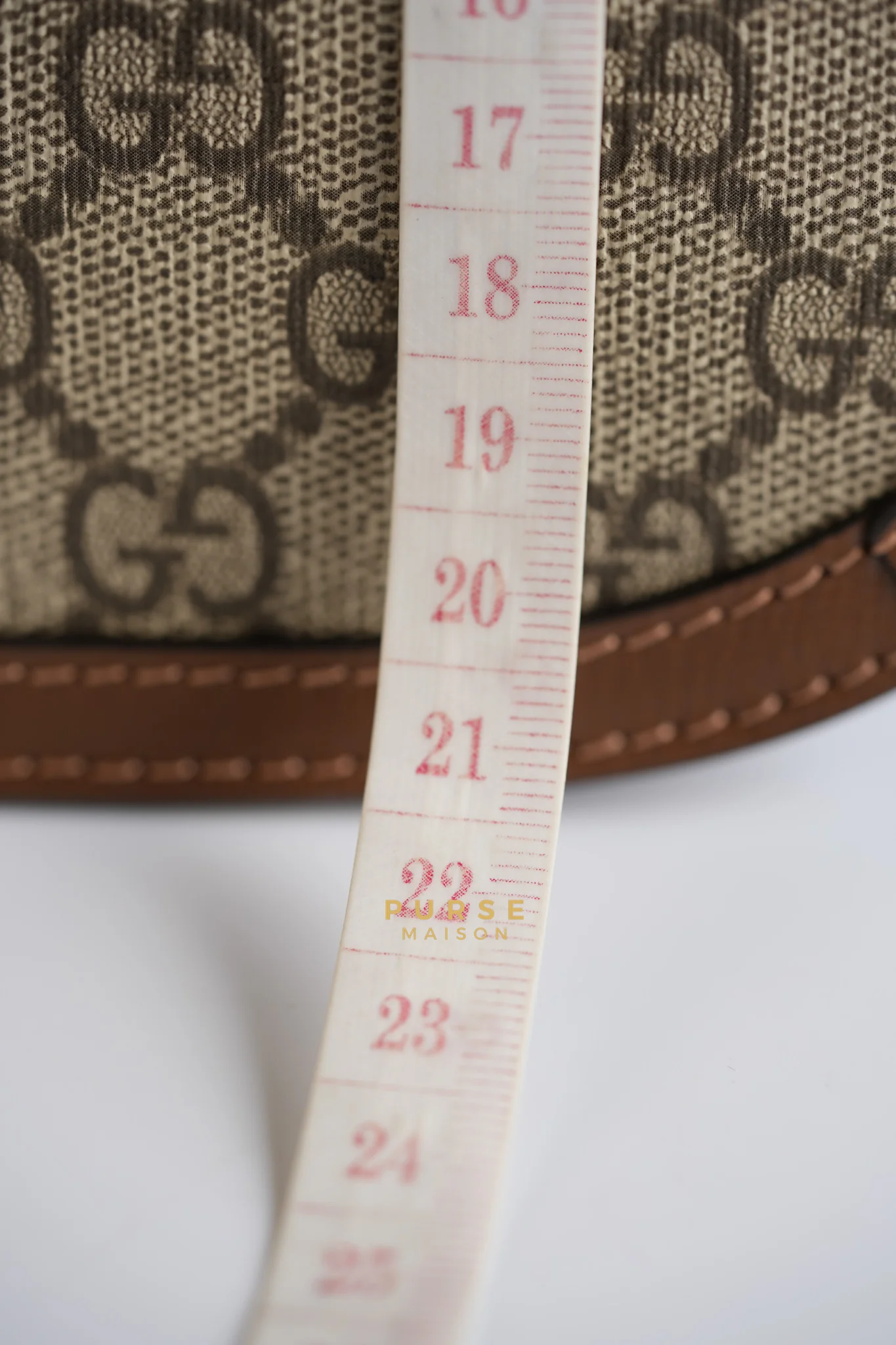 Gucci Horsebit 1955 in Brown Supreme Canvas Leather - Image 24