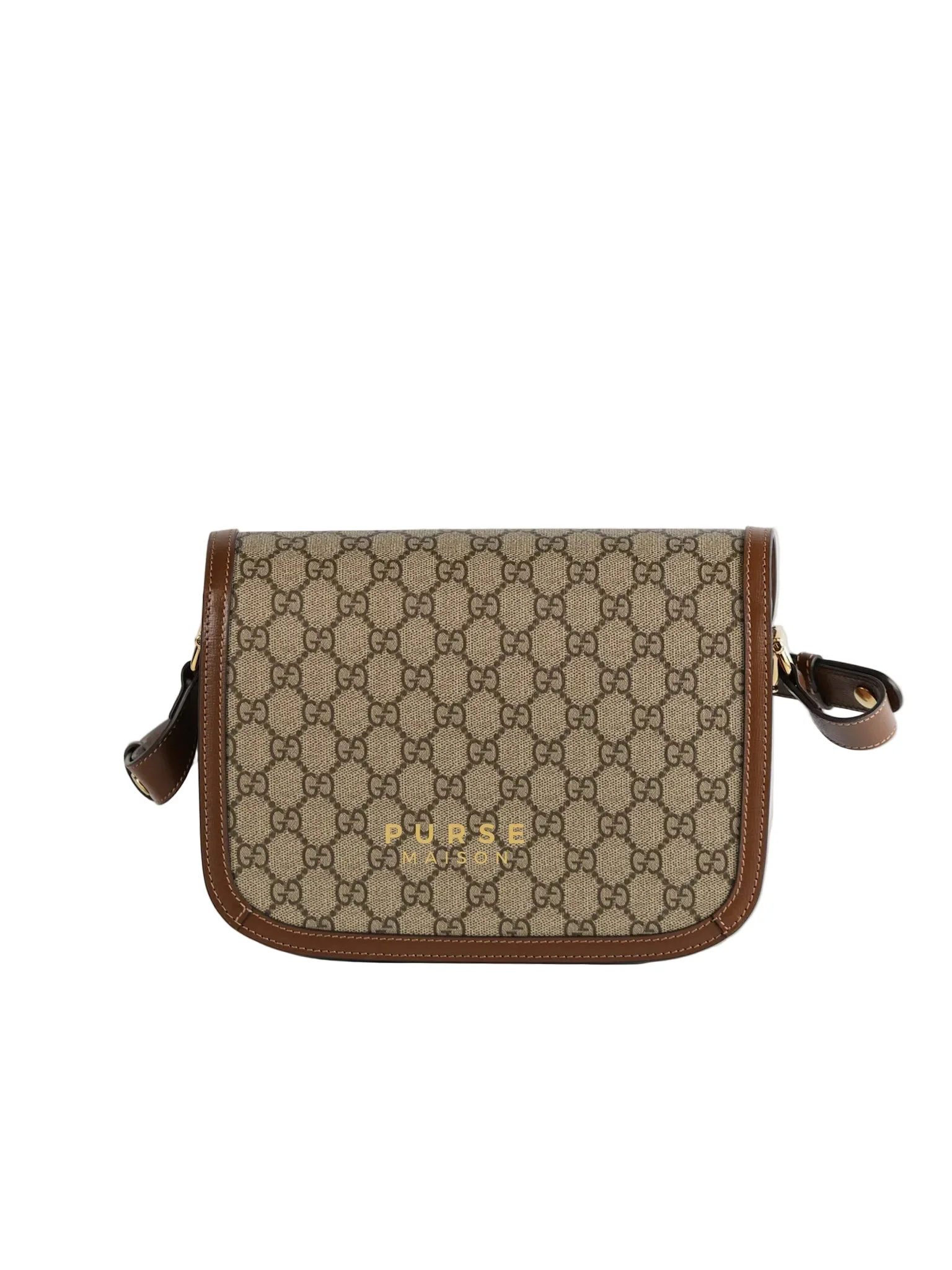Gucci Horsebit 1955 in Brown Supreme Canvas Leather - Image 3