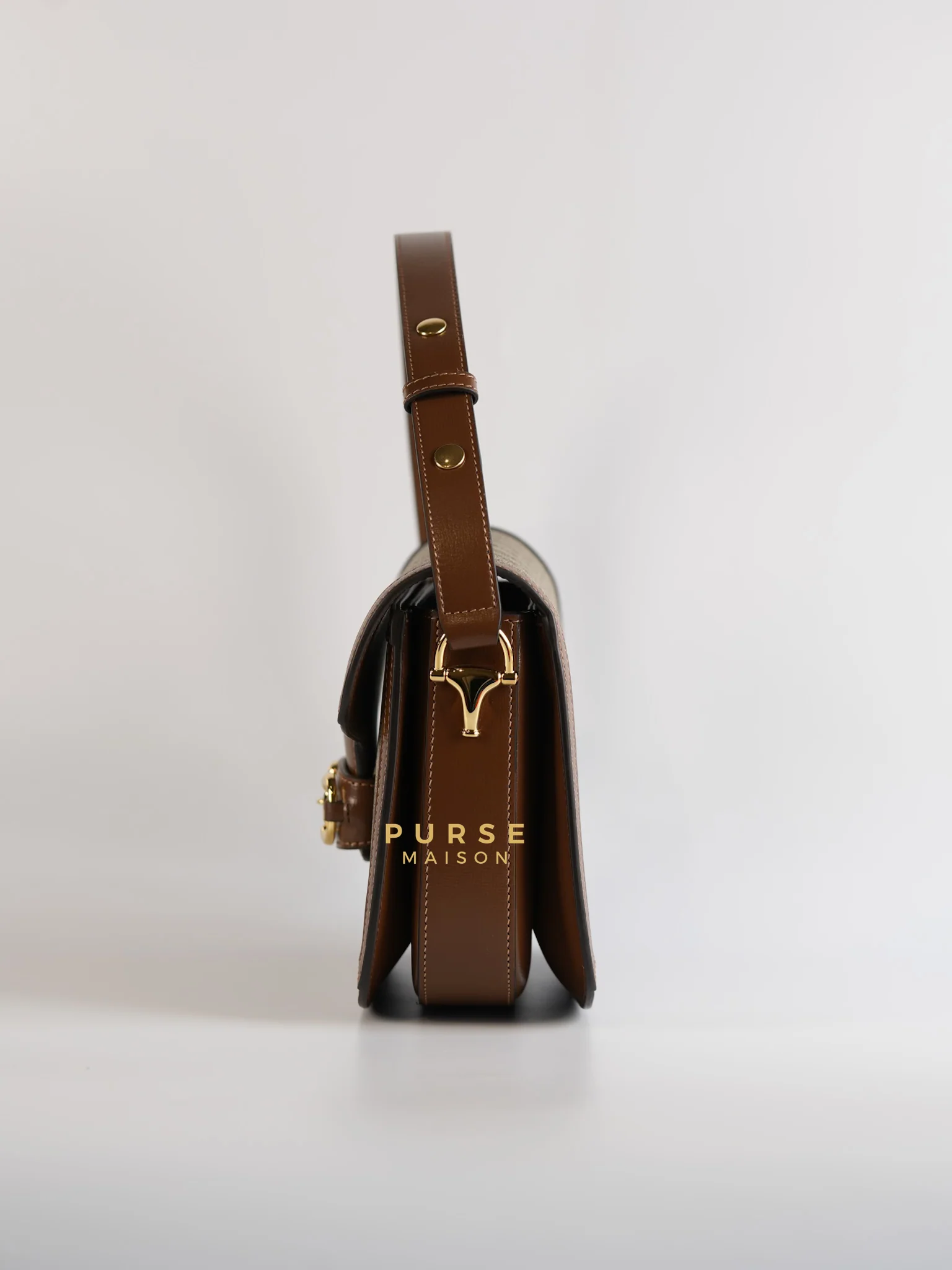 Gucci Horsebit 1955 in Brown Supreme Canvas Leather - Image 4