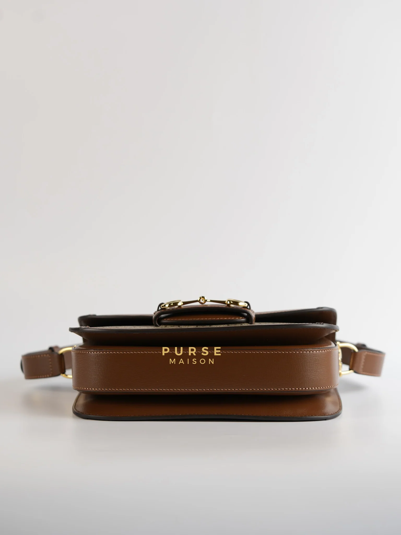 Gucci Horsebit 1955 in Brown Supreme Canvas Leather - Image 6